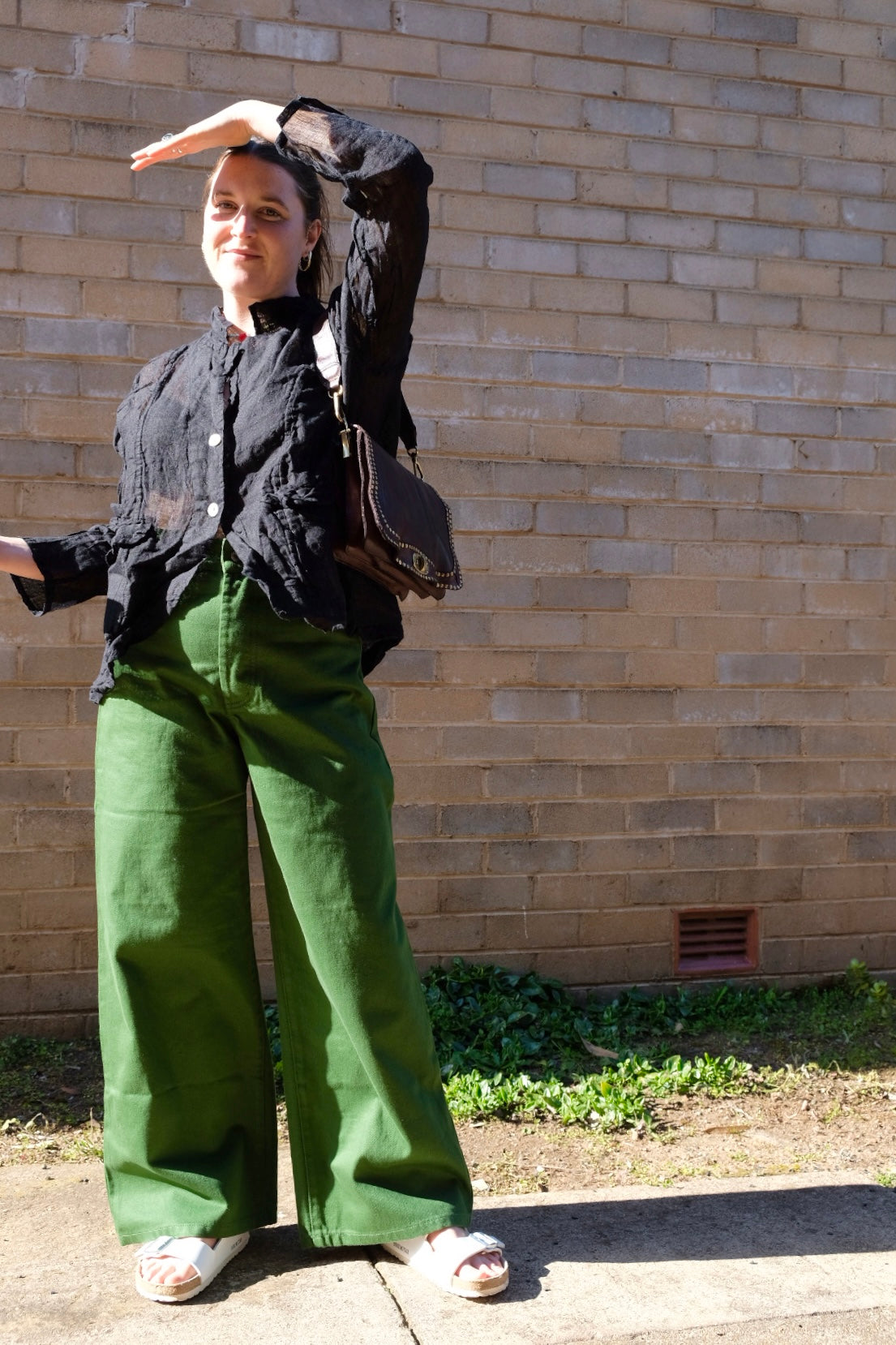 Henri Gauze Linen Jacket - Black