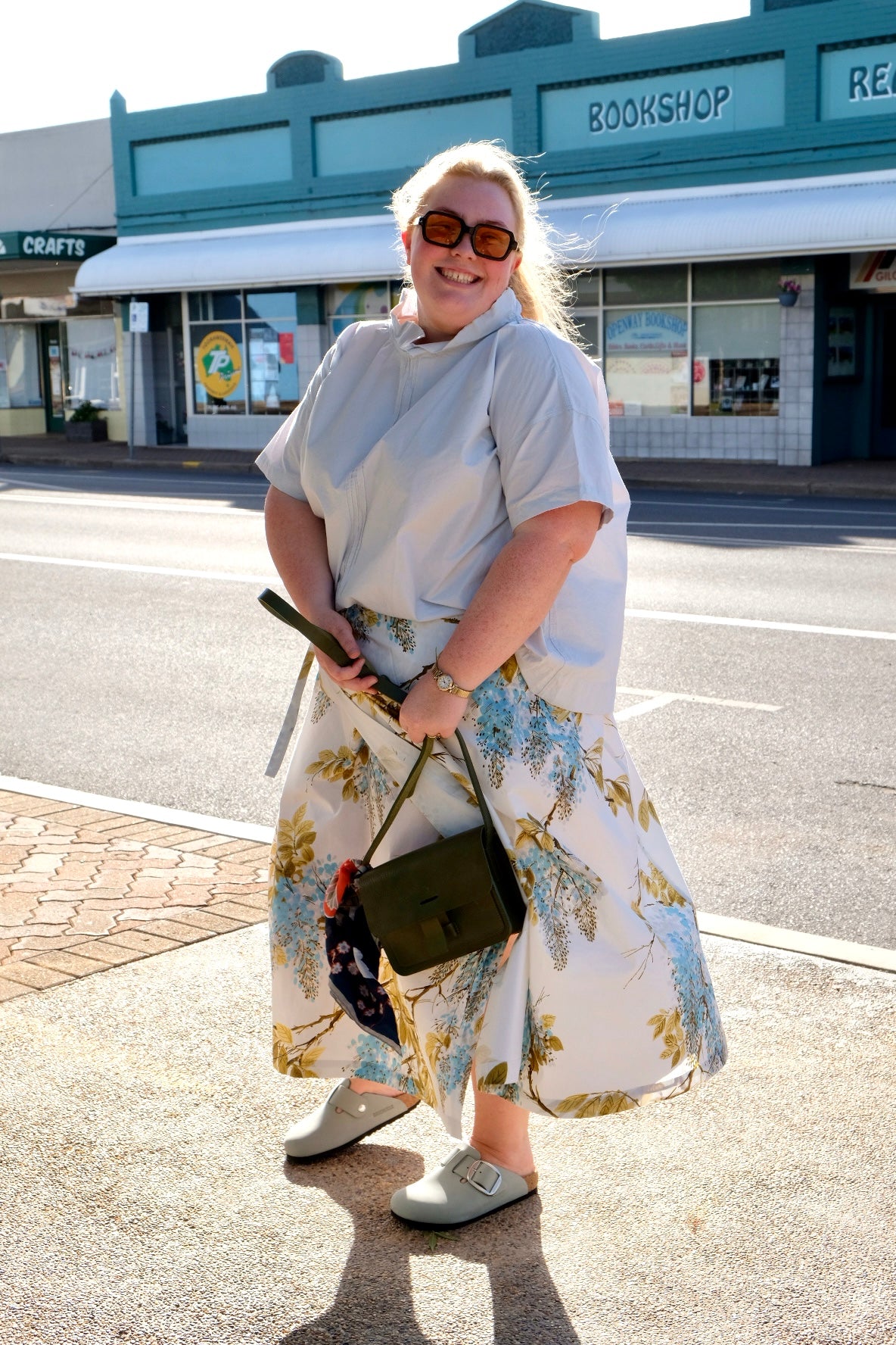 Wisteria Skirt - Cotton Poplin