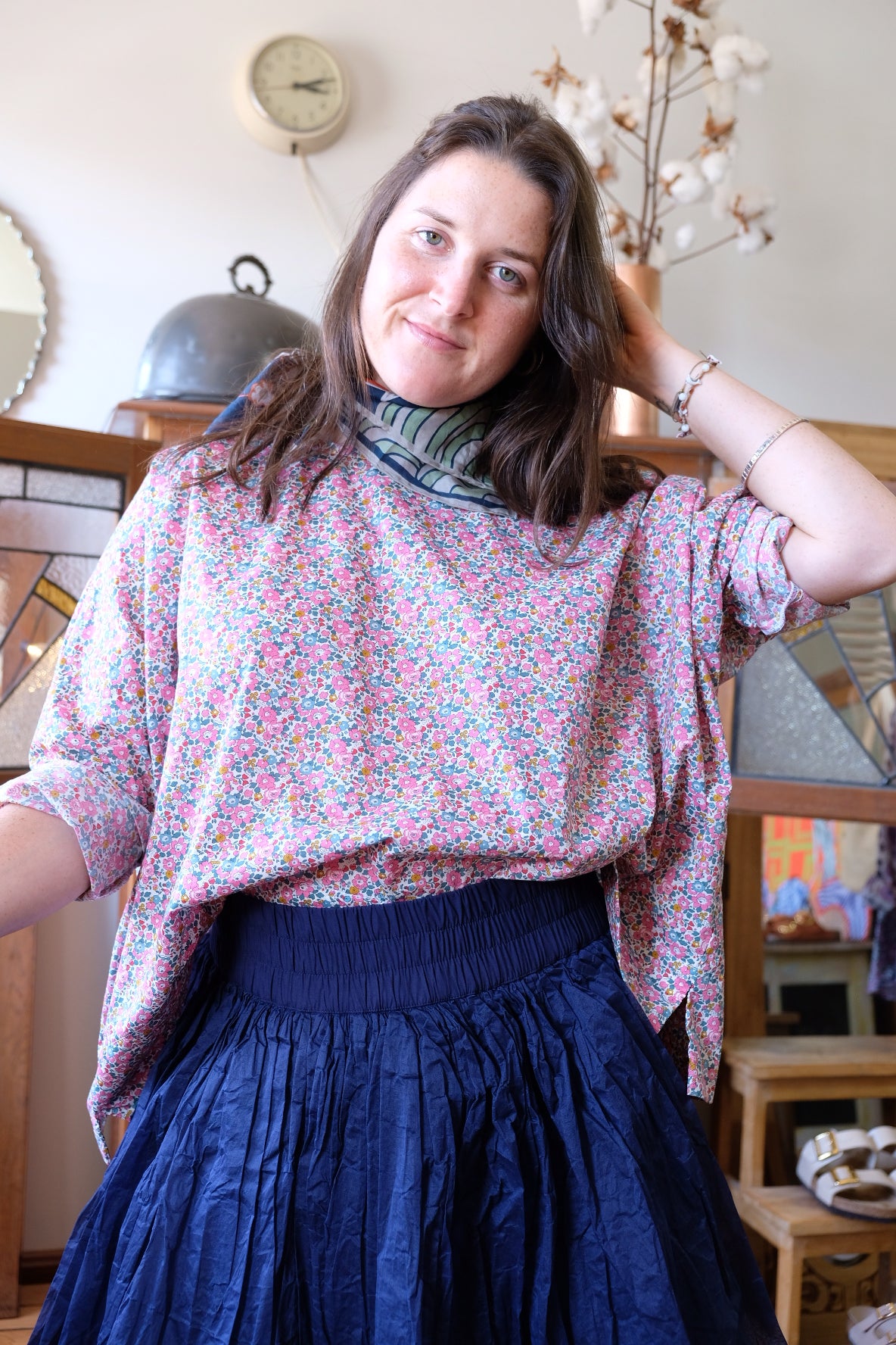 Yuki Top - Betsy Ann Liberty Print