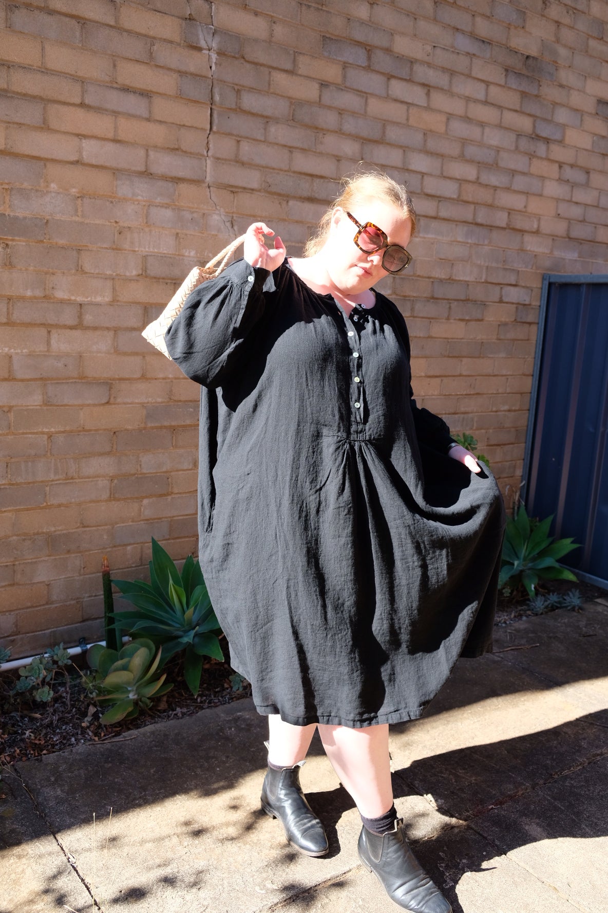 Marcel Smock - Linen Black