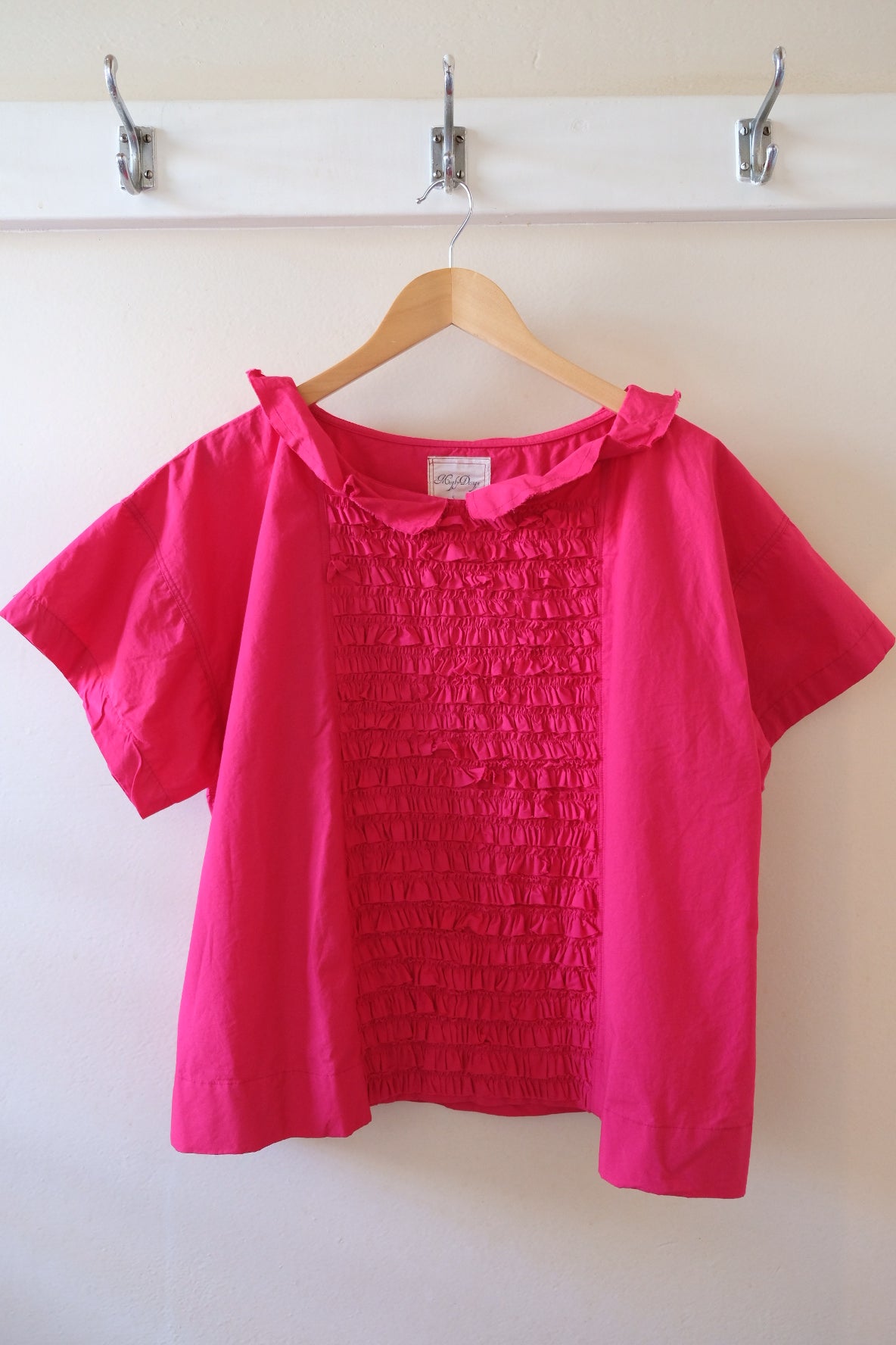 Jua Top - Cotton Poplin - Fuchsia
