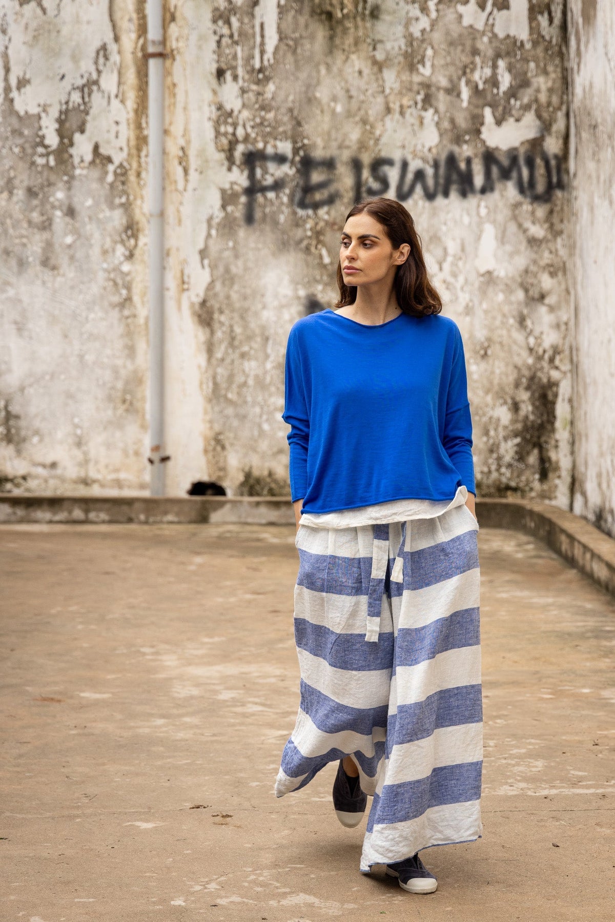 Emi Wool Jumper - cobalt