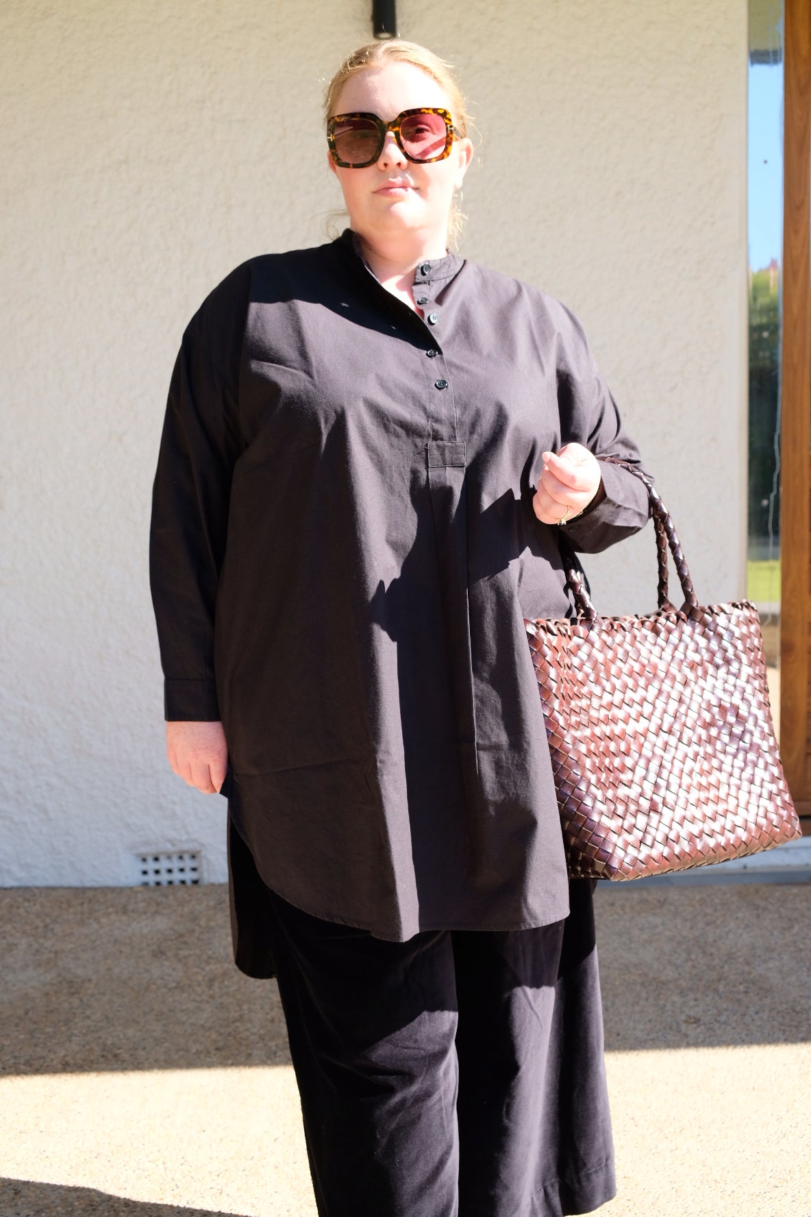 French Tunic - cotton poplin