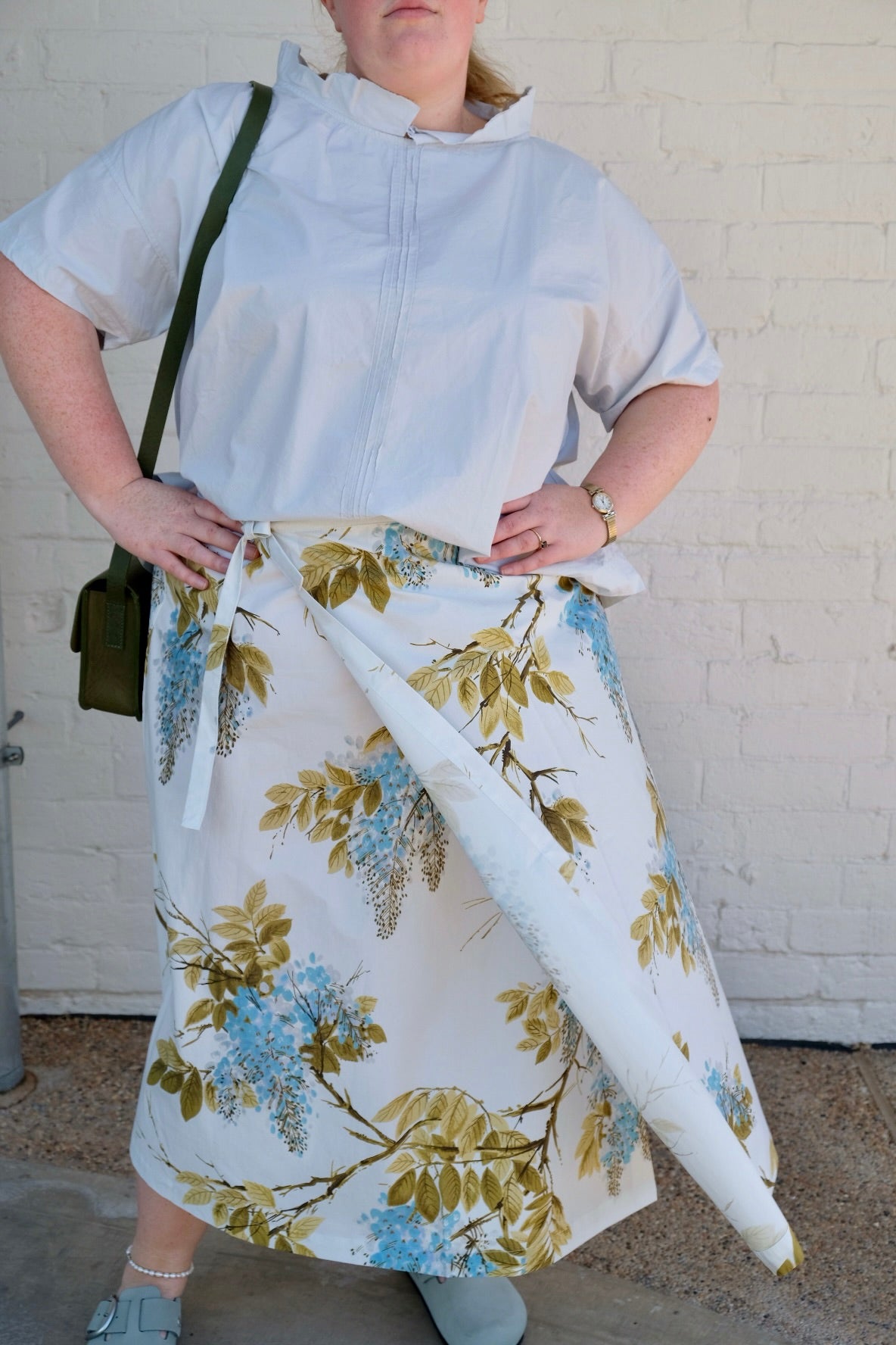 Wisteria Skirt - Cotton Poplin