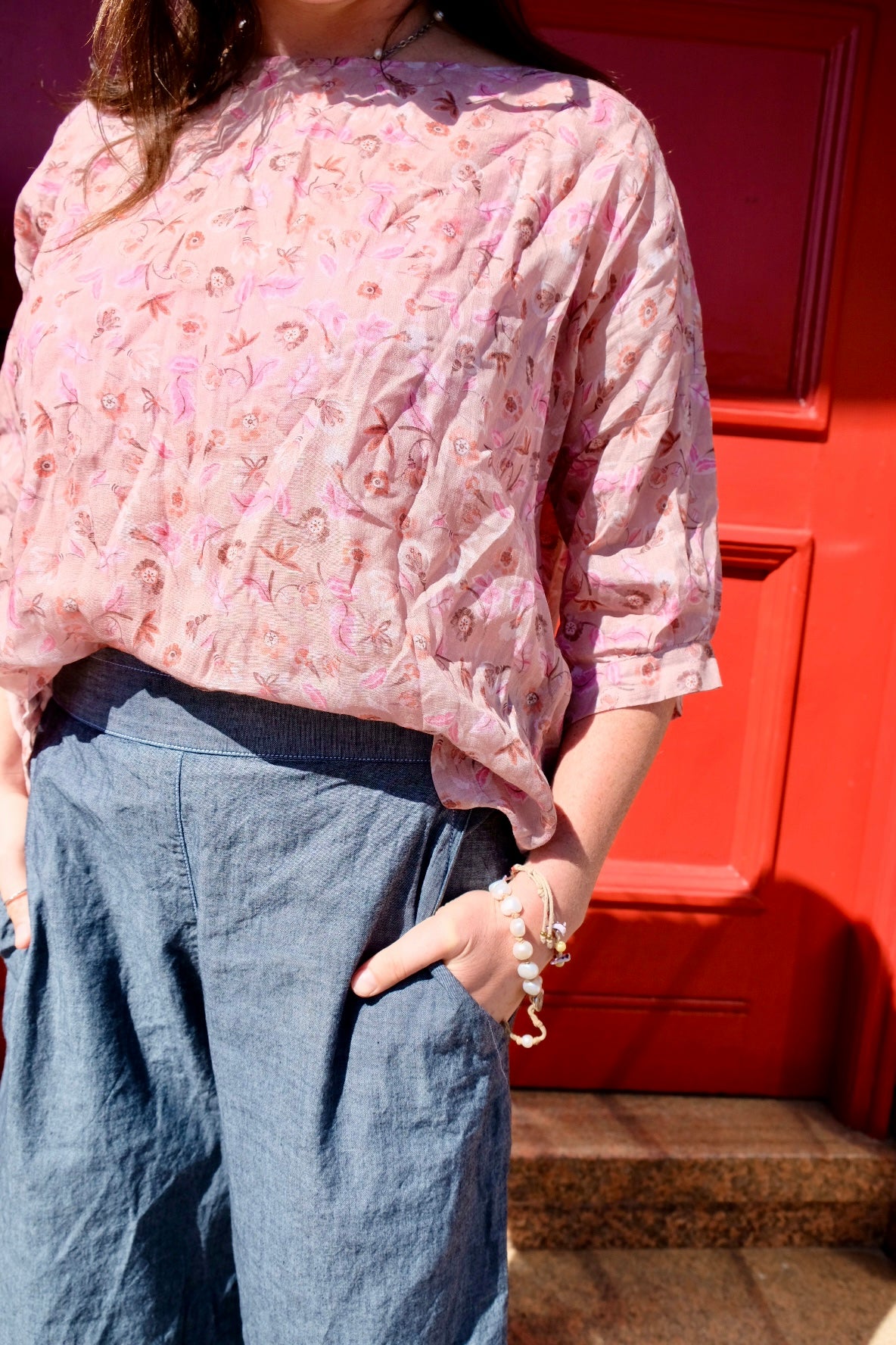 Alira light weight denim pant