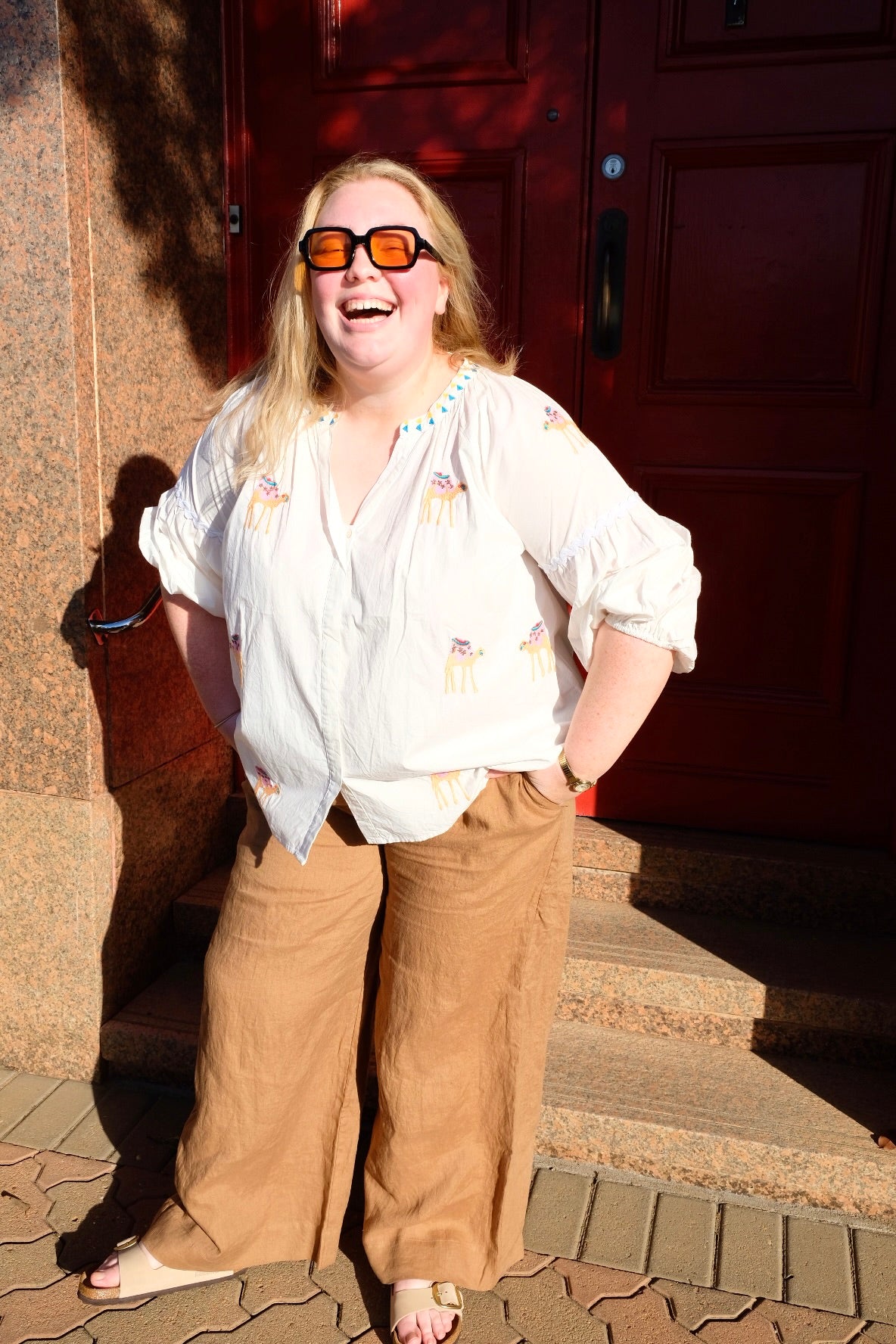 Armani Pant - Cognac