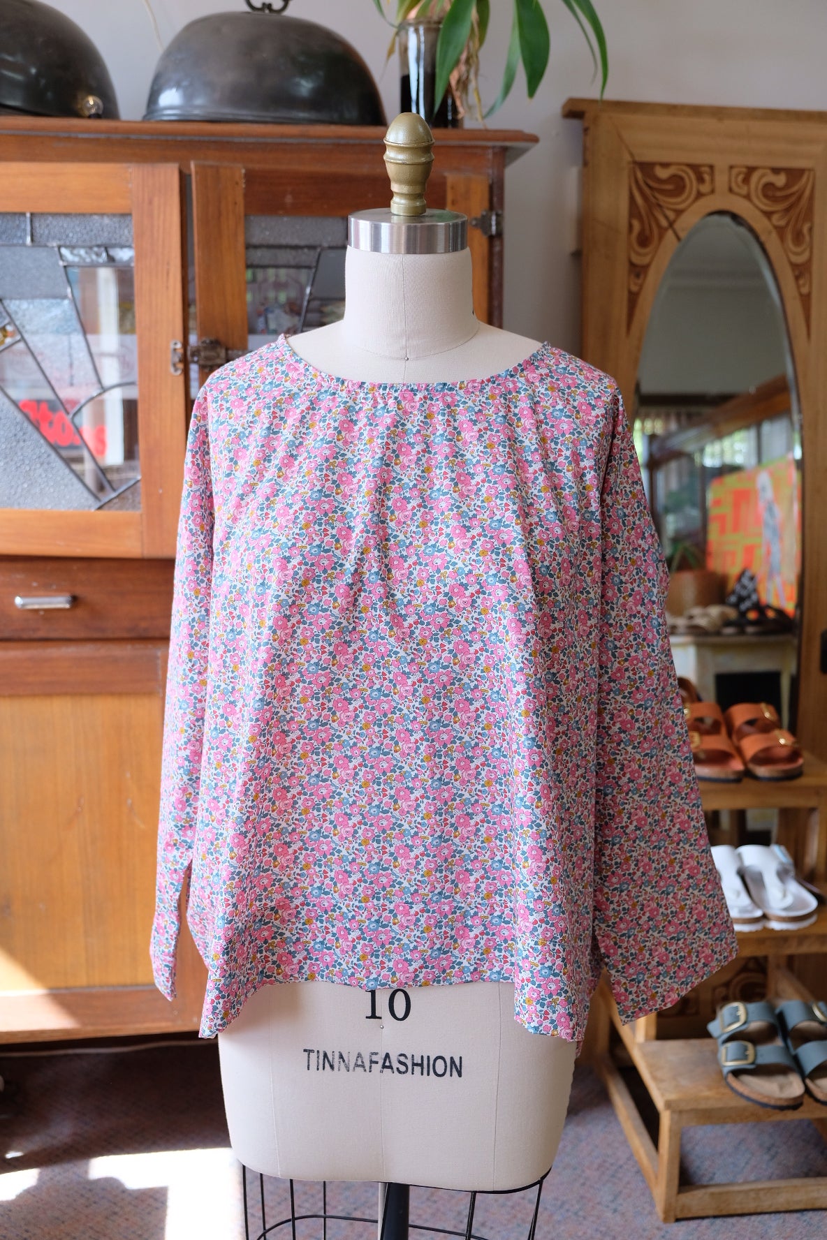 Yuki Top - Betsy Ann Liberty Print