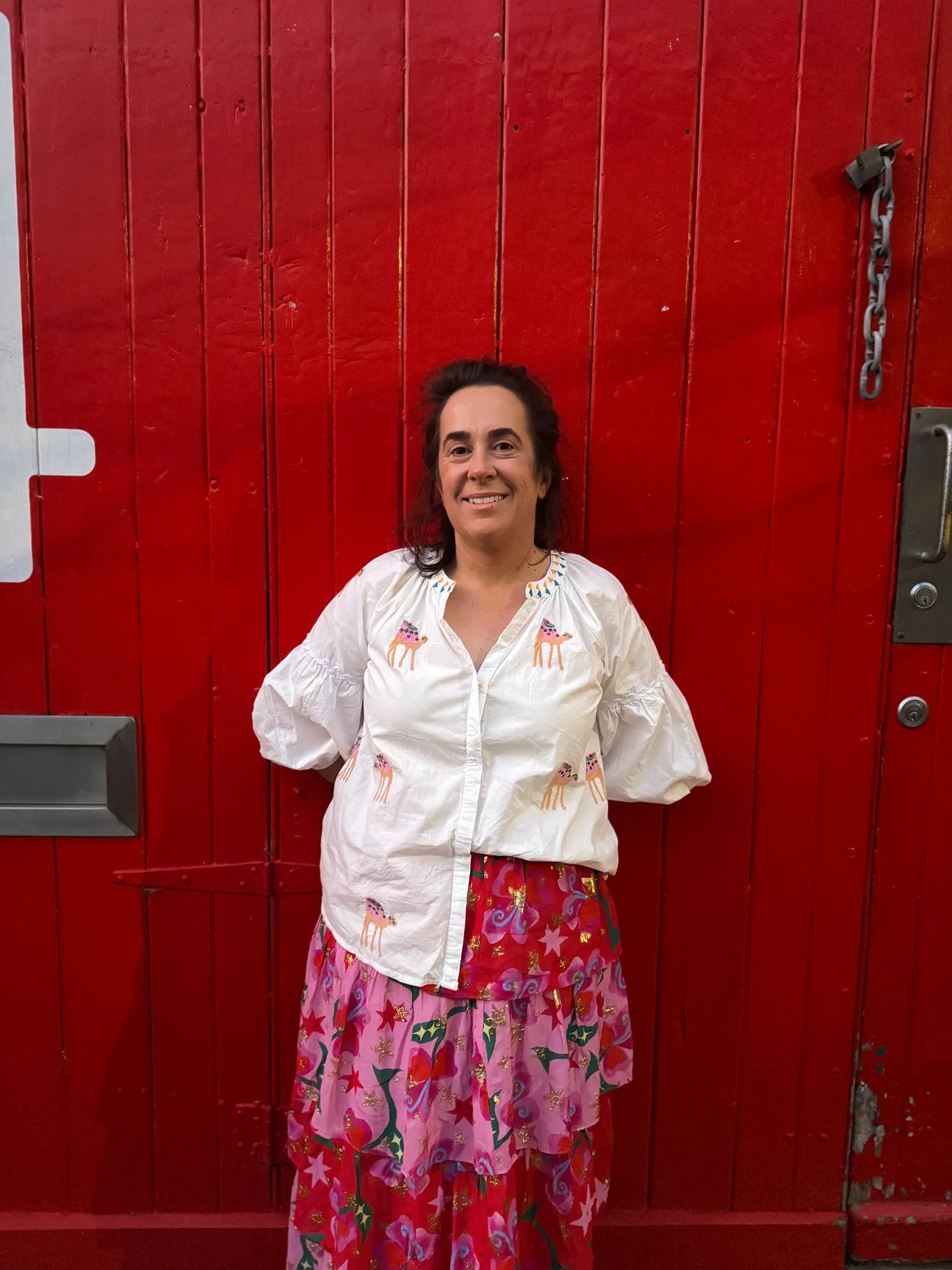 Camel Train Cotton Top