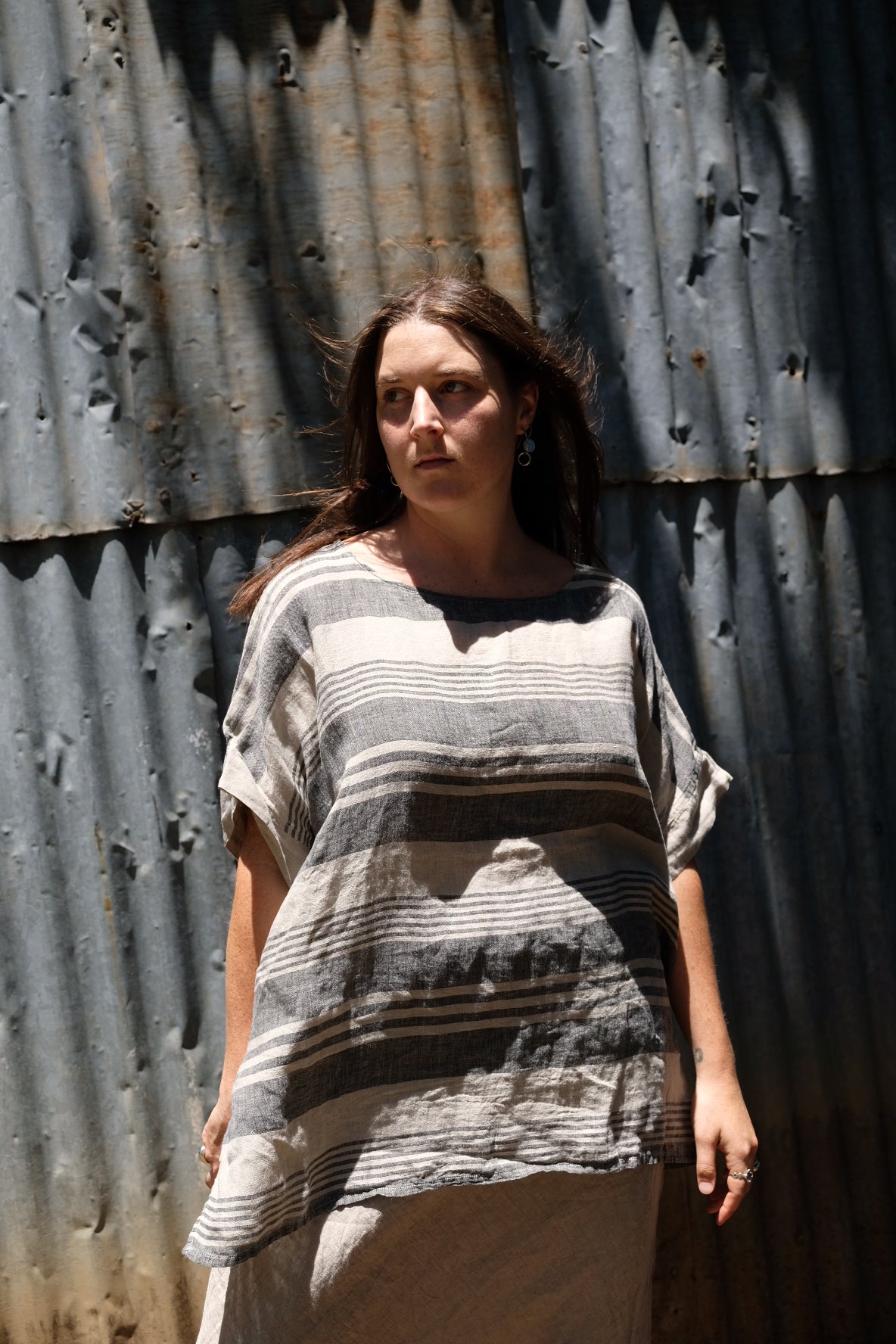 Camicia Pneuma - Tela Moma - Naturale