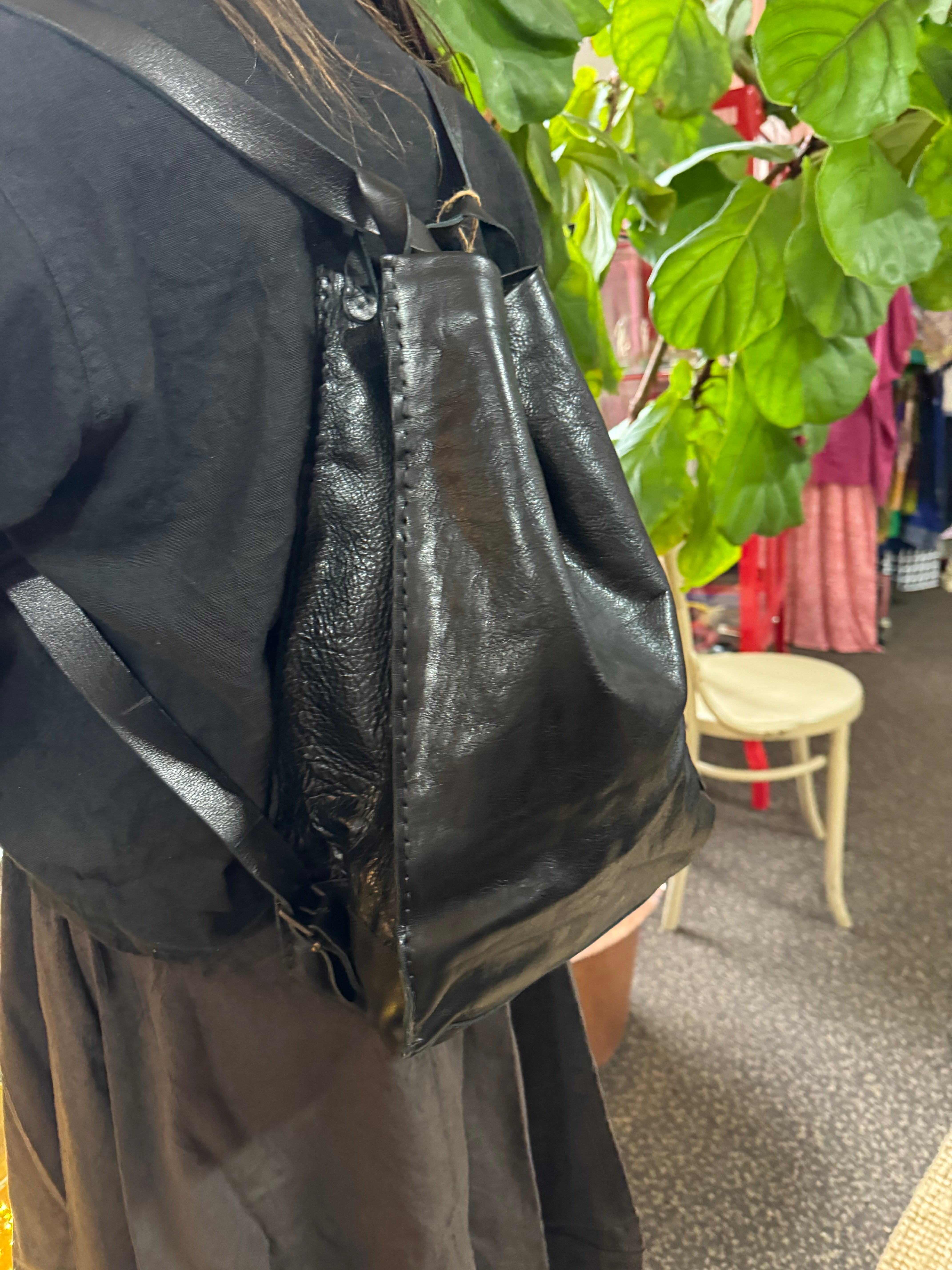 ROMA BACKPACK BAG - Black