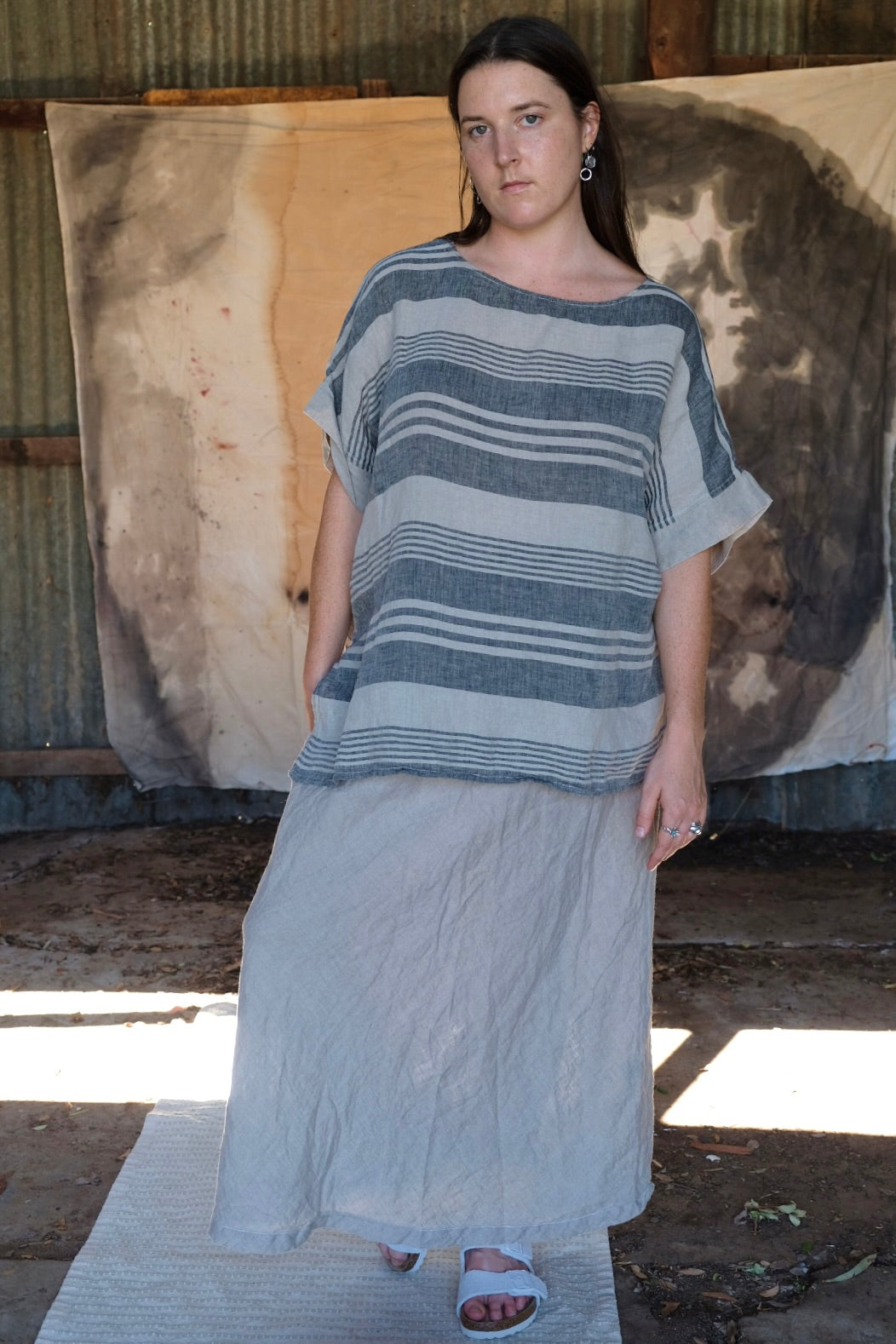 Camicia Pneuma - Tela Moma - Naturale