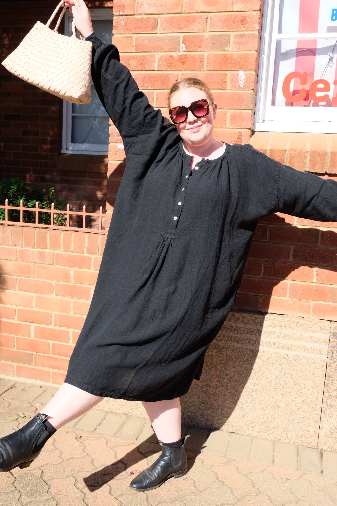 Marcel Smock - Linen Black