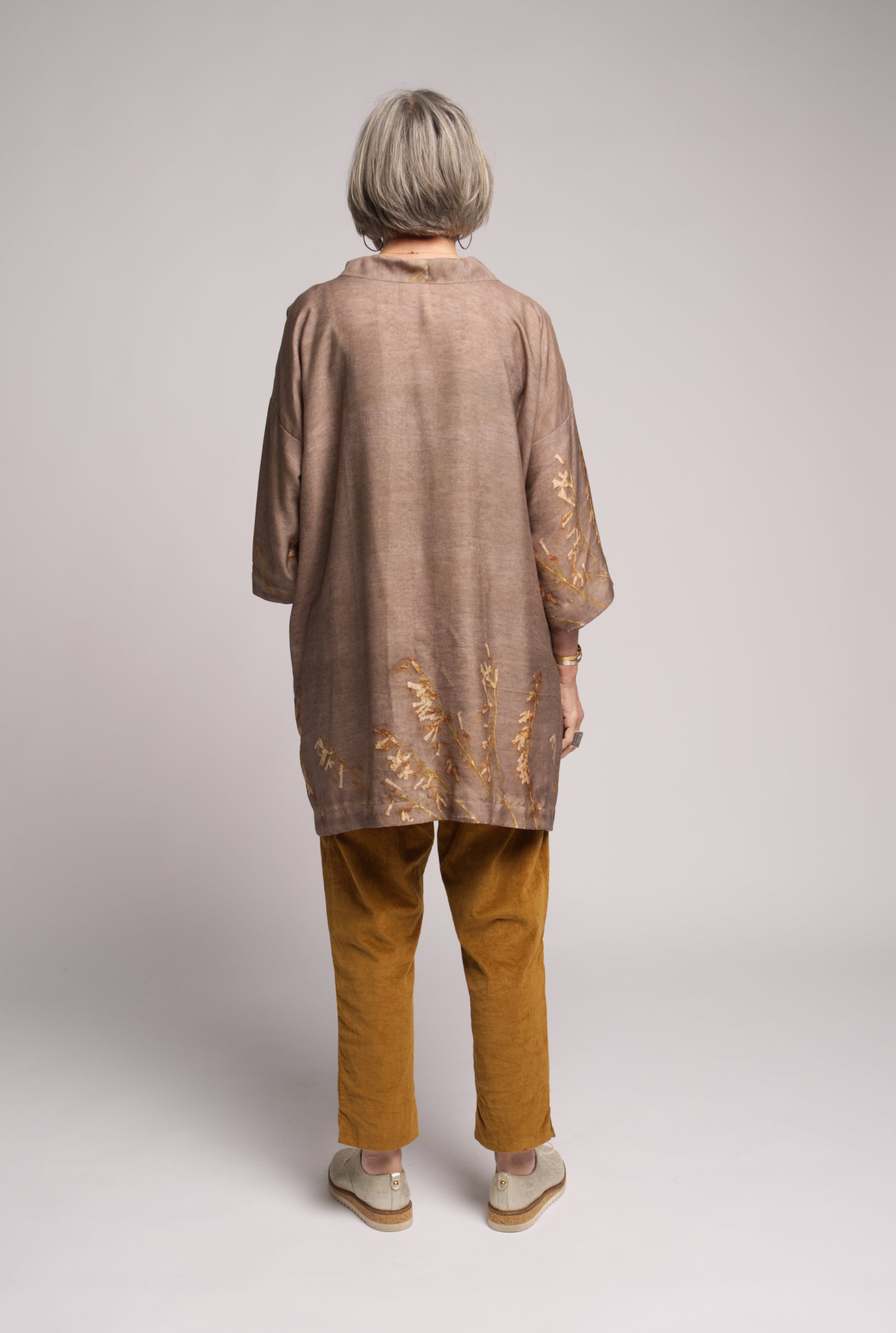 Daphne tencel printed Tunic Dress