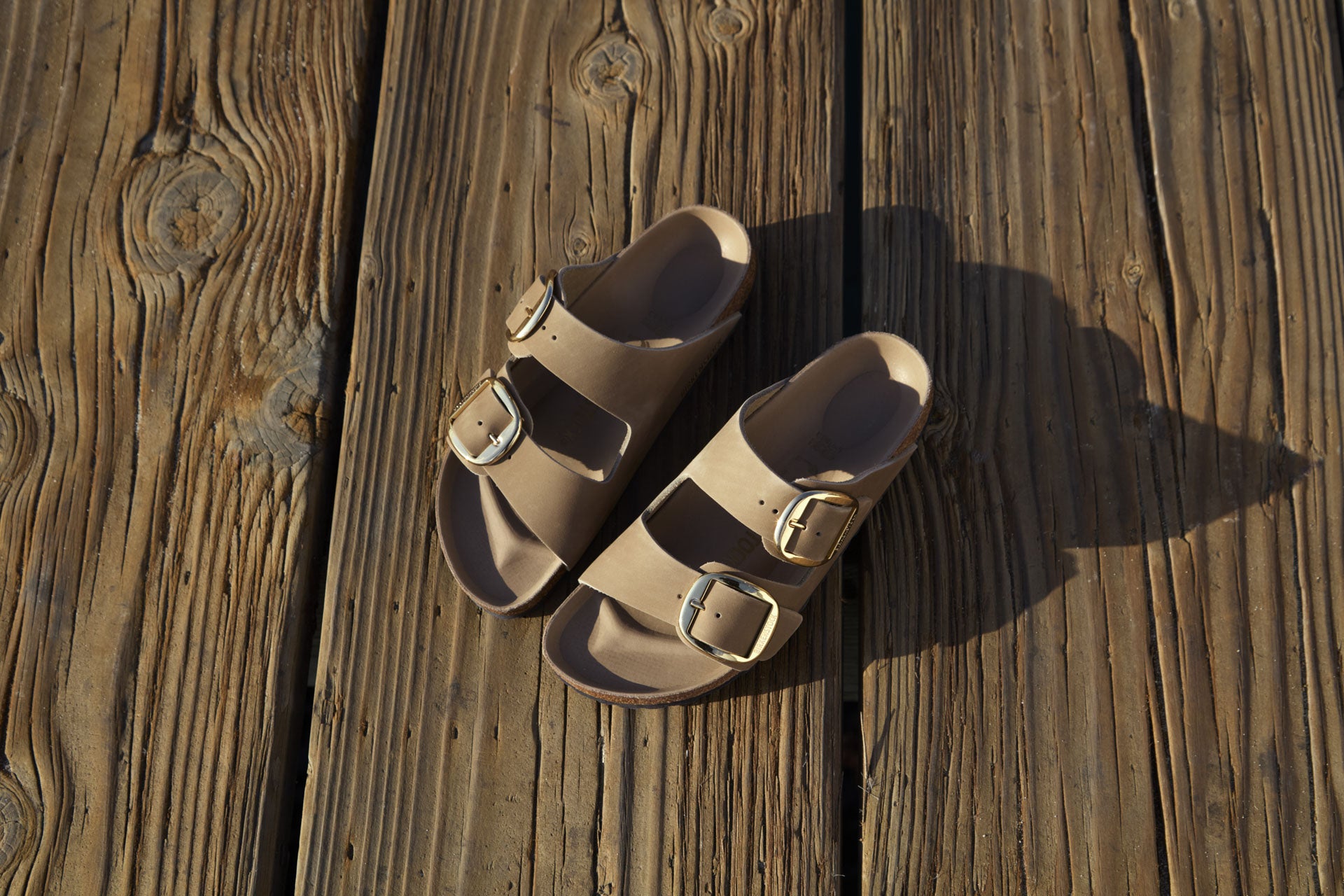 Arizona Big Buckle Tabacco Brown Oiled Leather