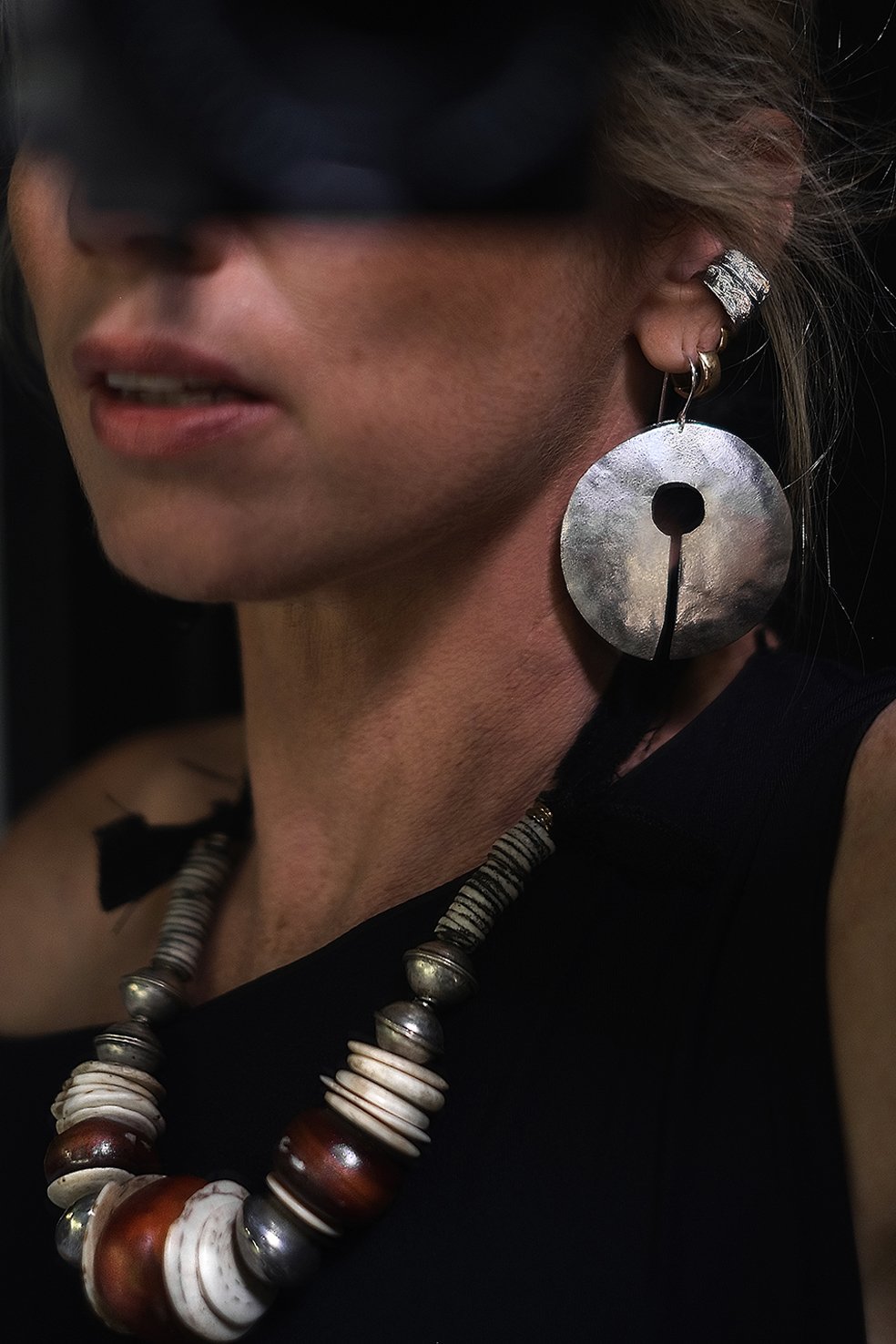Sumba lightweight earrings silver
