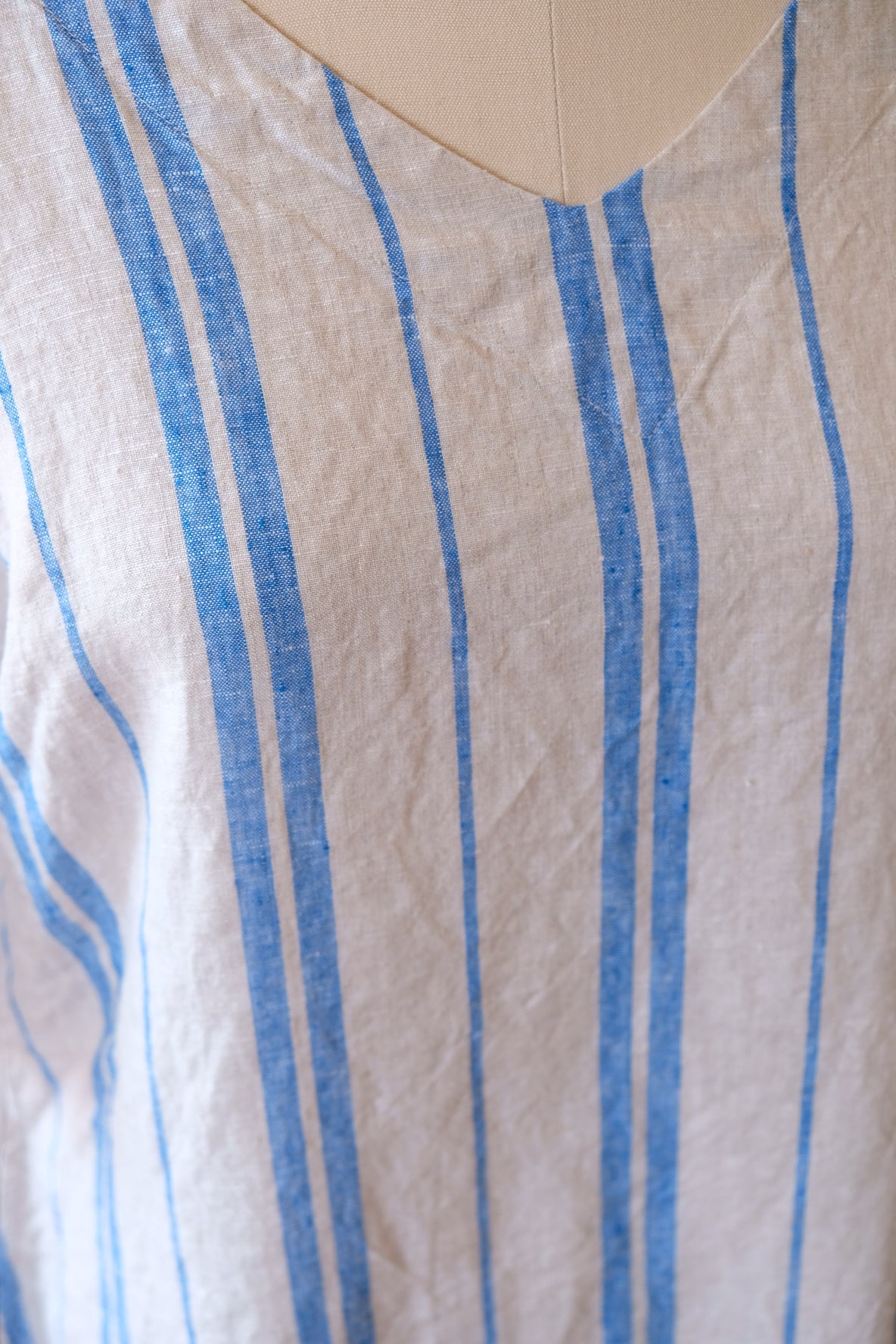 Fendi Dress - azure stripe