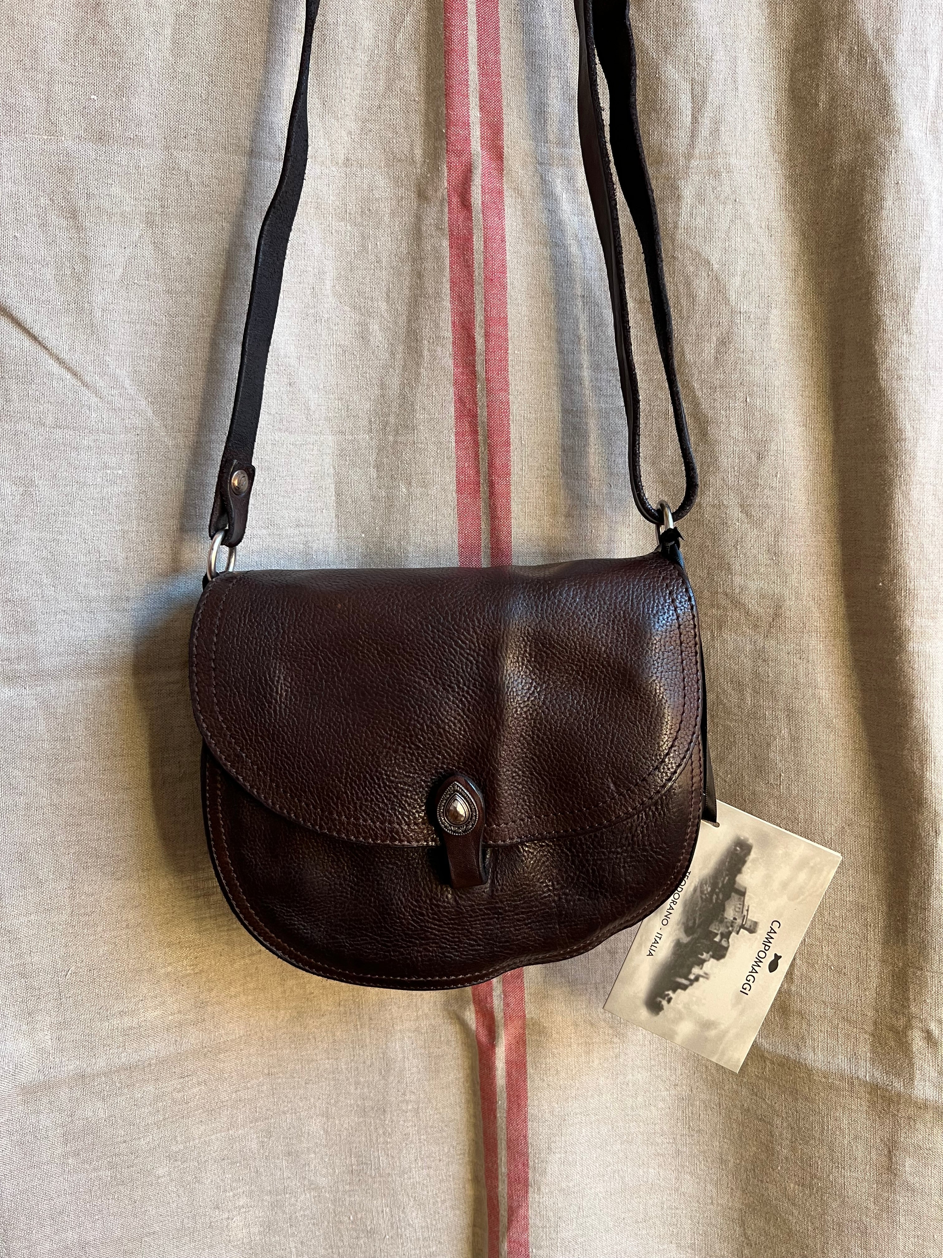 Gemini Crossbody bag - dark brown