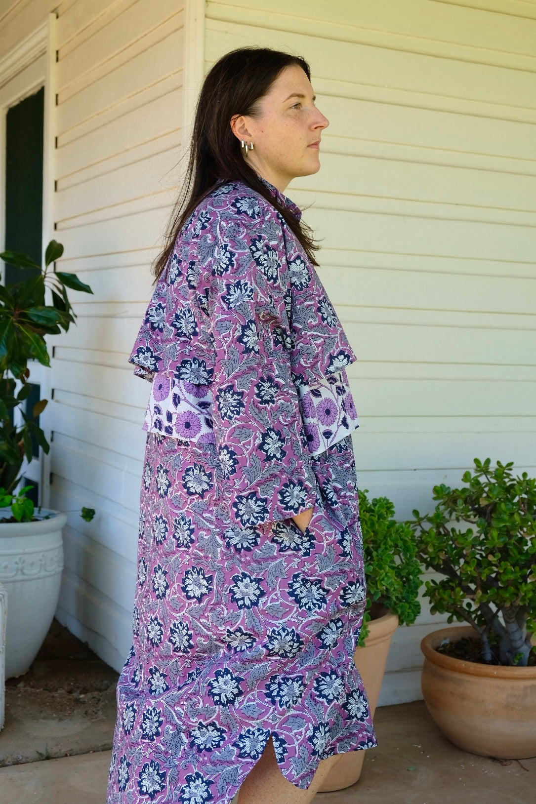 Zinn Floral Shirtdress