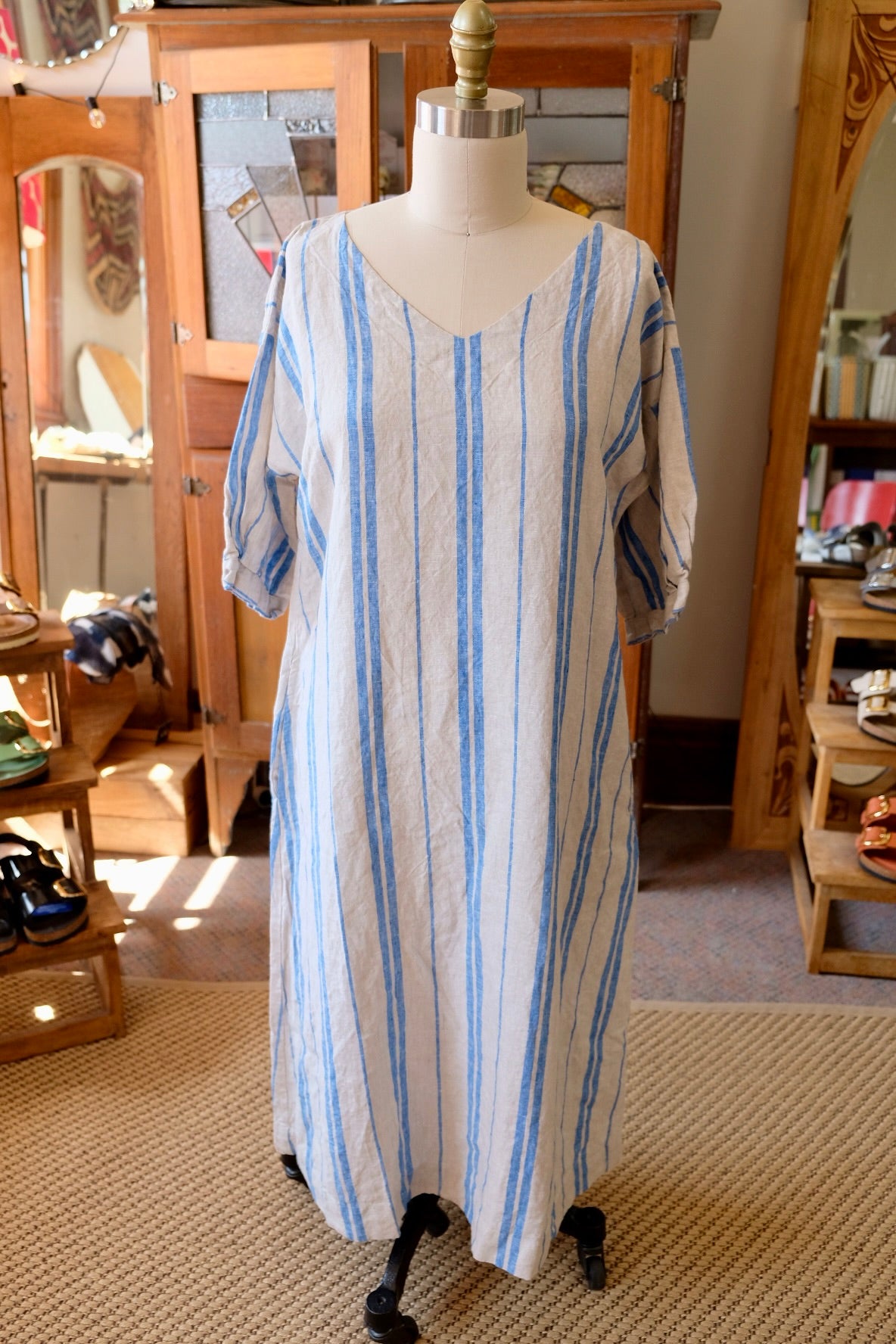 Fendi Dress - azure stripe