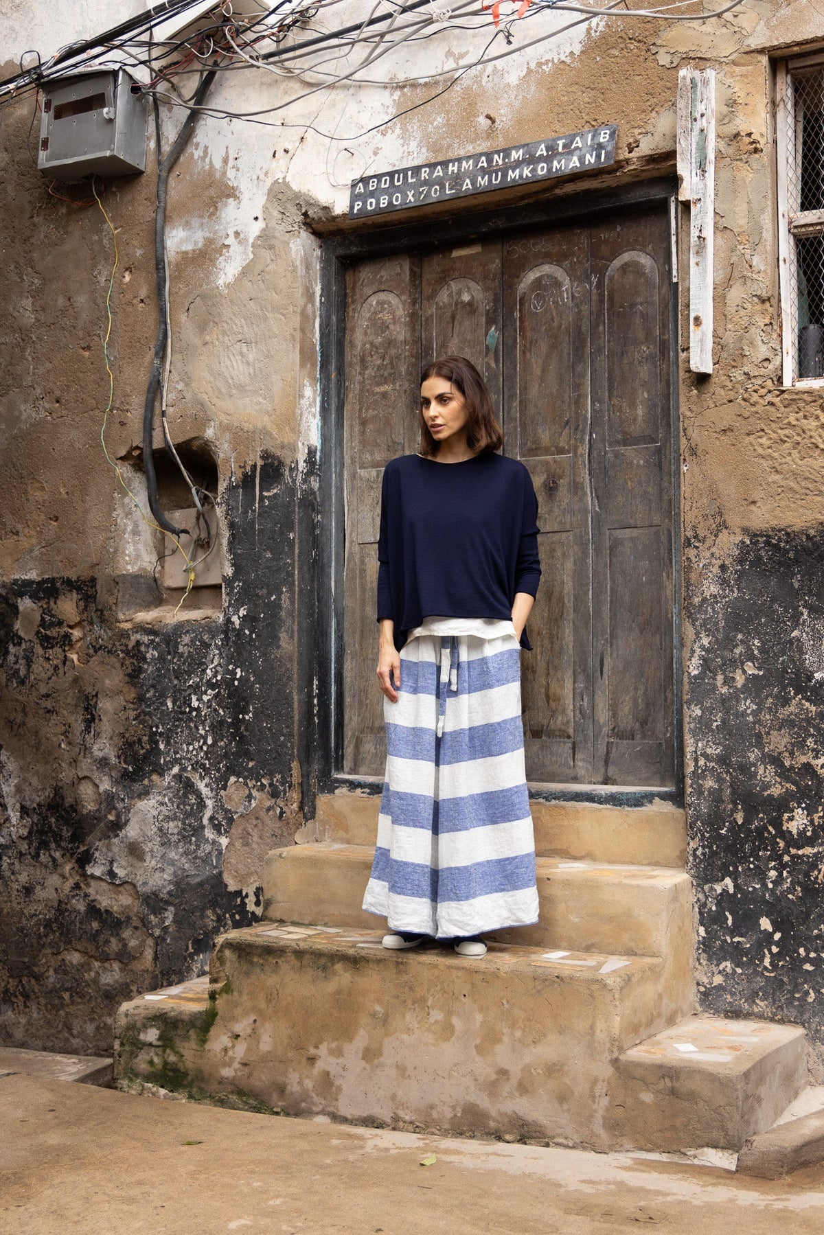 Emi Wool Jumper - indigo