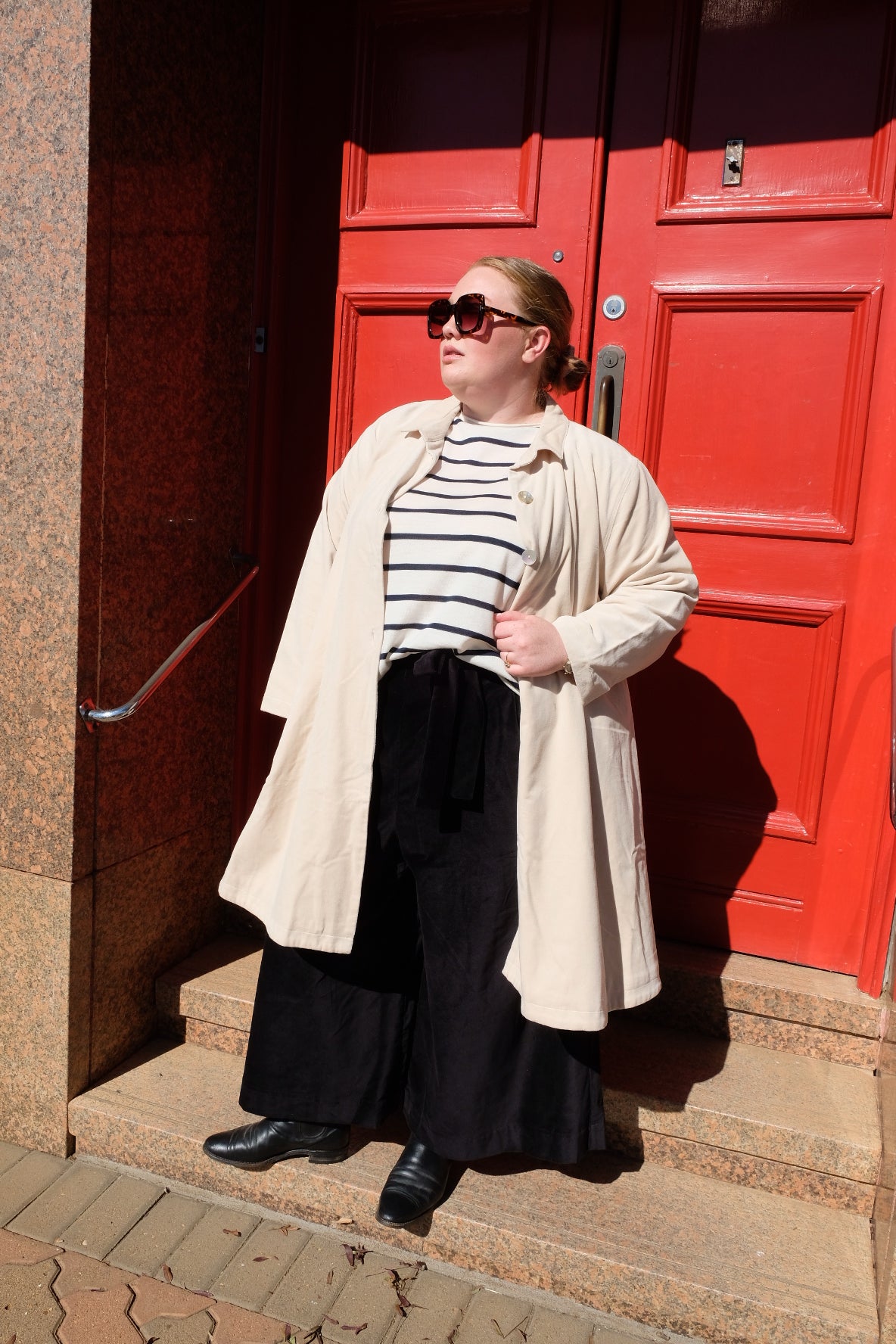 DEVILLE COAT - COTTON VELVET - Fawn