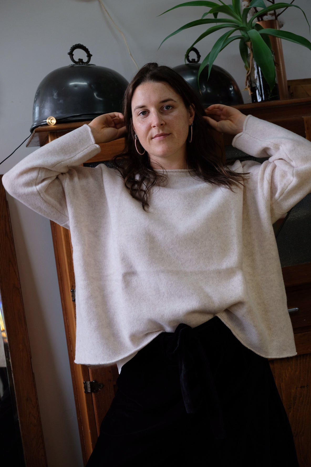 Lambswool Jumper - Oatmeal