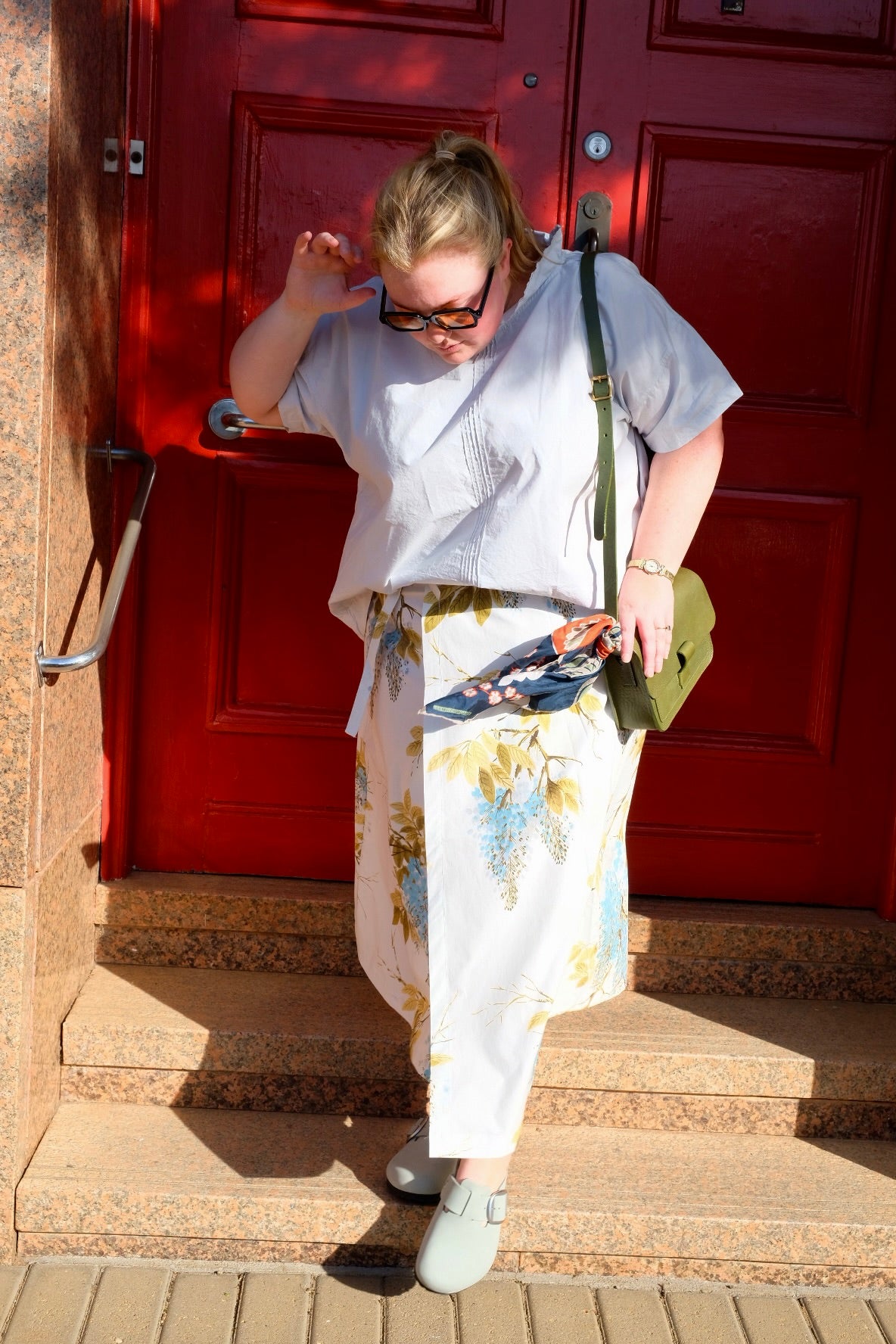 Wisteria Skirt - Cotton Poplin