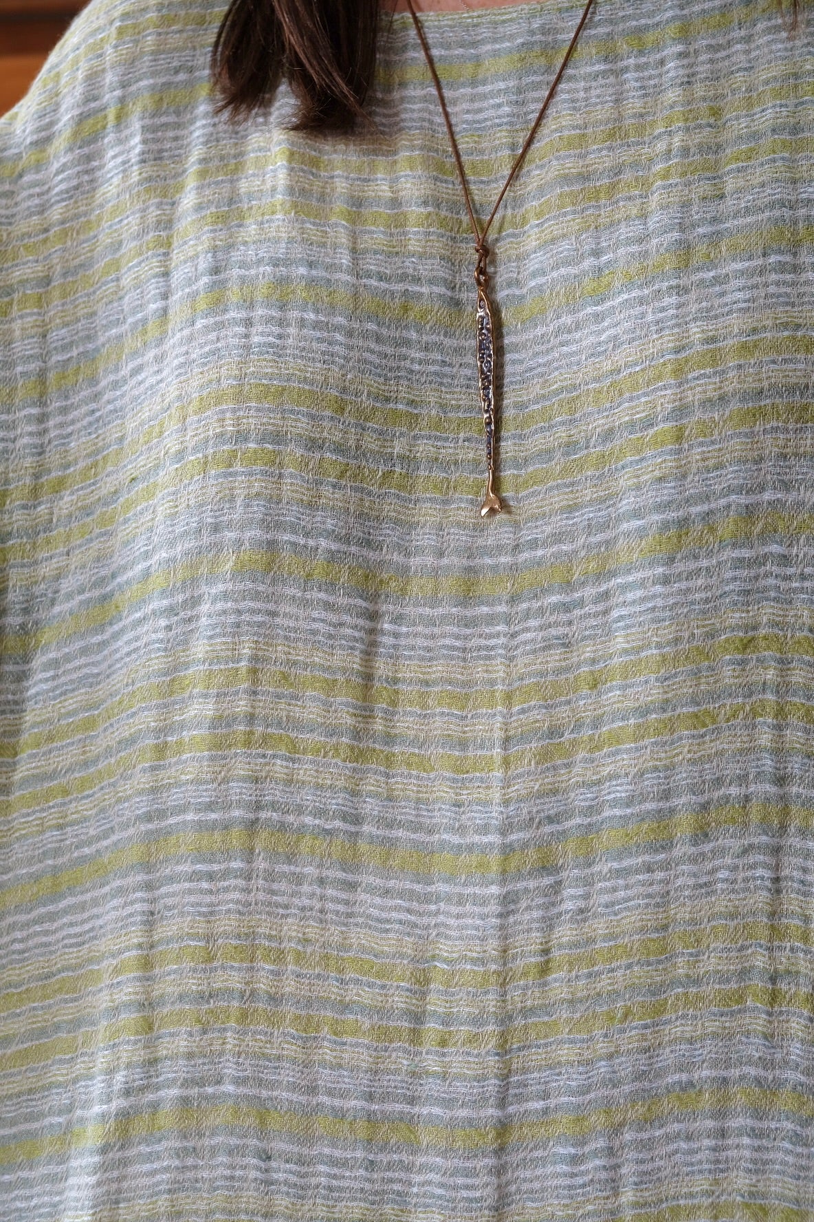 Vestito Giacinto - Tela Sedano Naturale