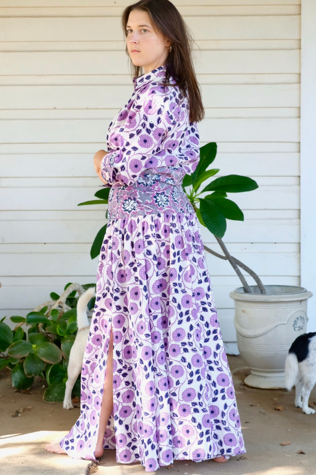 Zinnia Floral Skirt