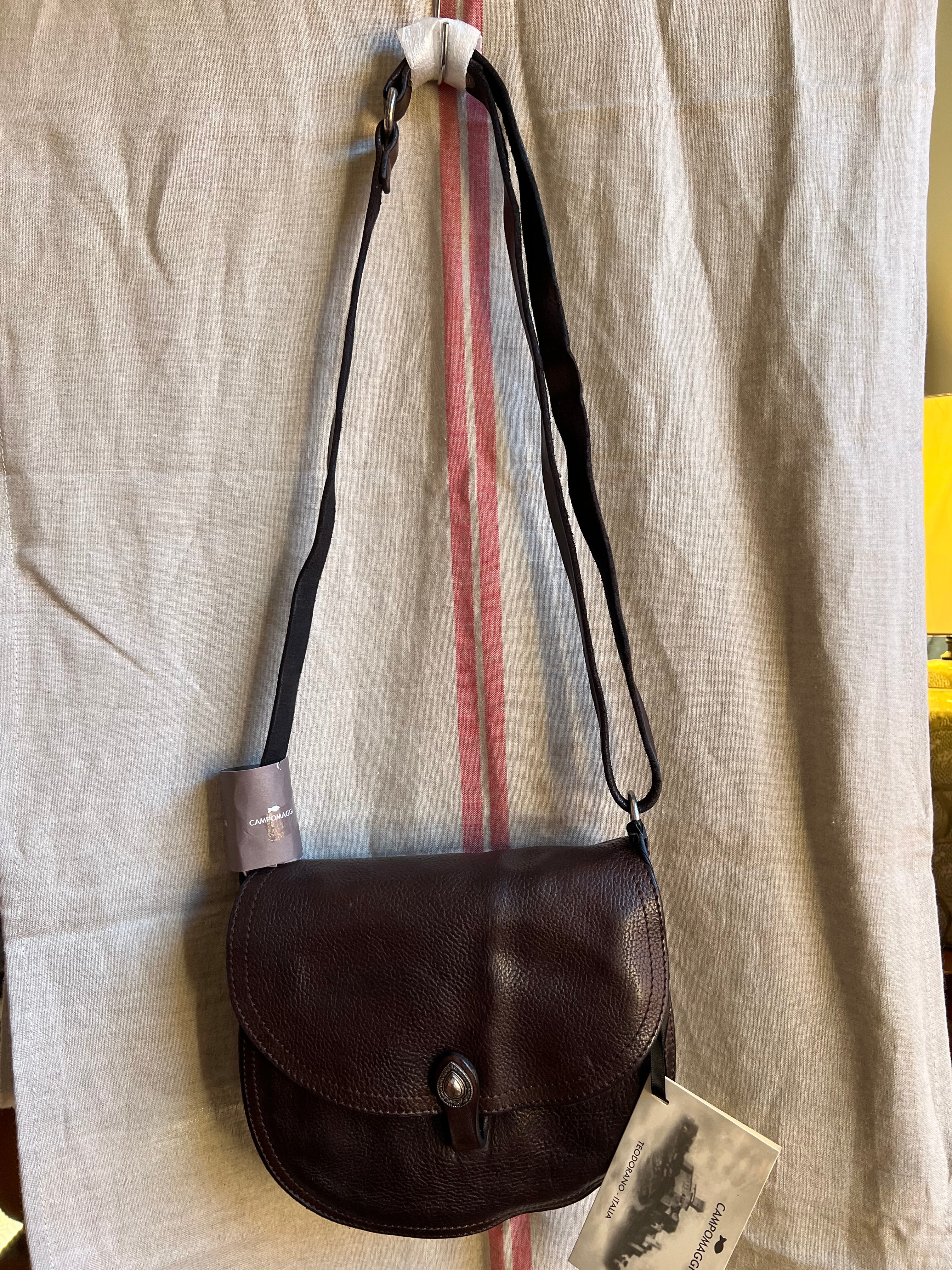 Gemini Crossbody bag - dark brown