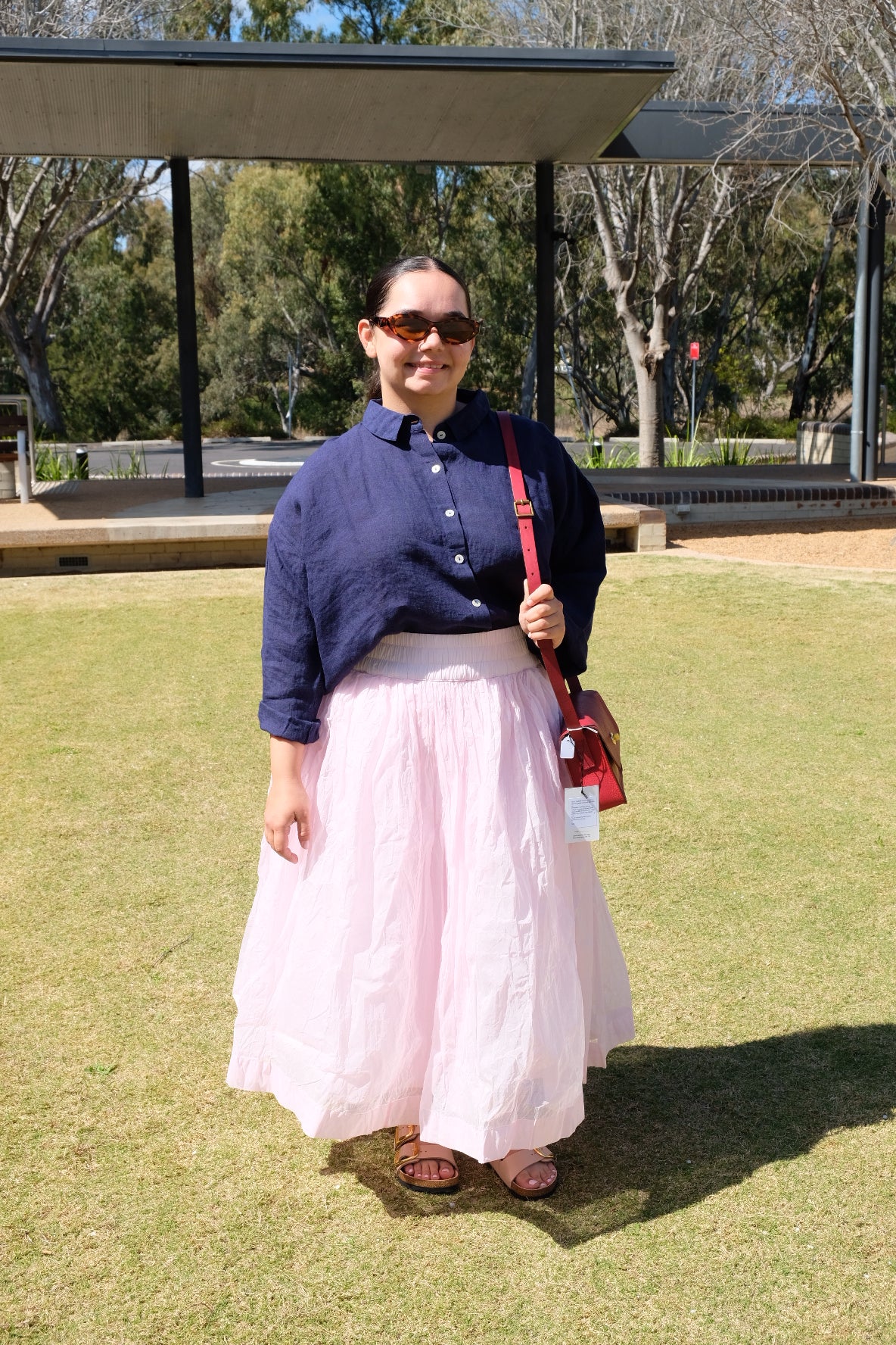 Nyx Tutu Skirt Long - Cotton Organdy - Pink