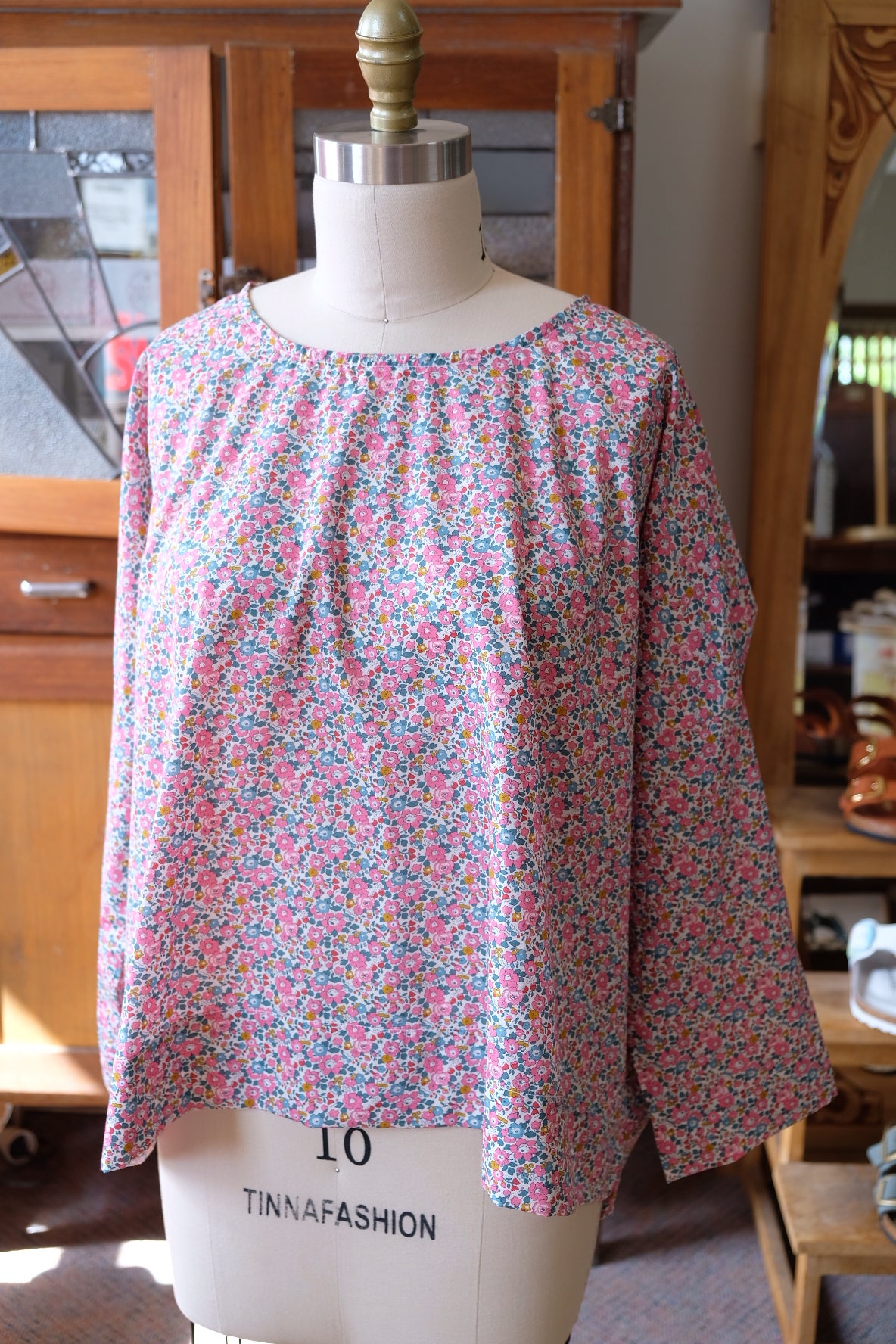 Yuki Top - Betsy Ann Liberty Print