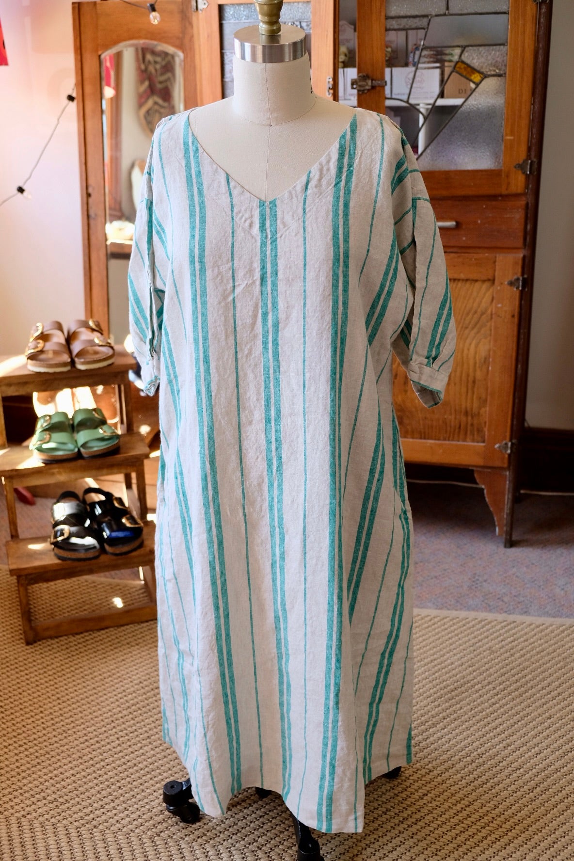 Fendi Dress - Green stripe