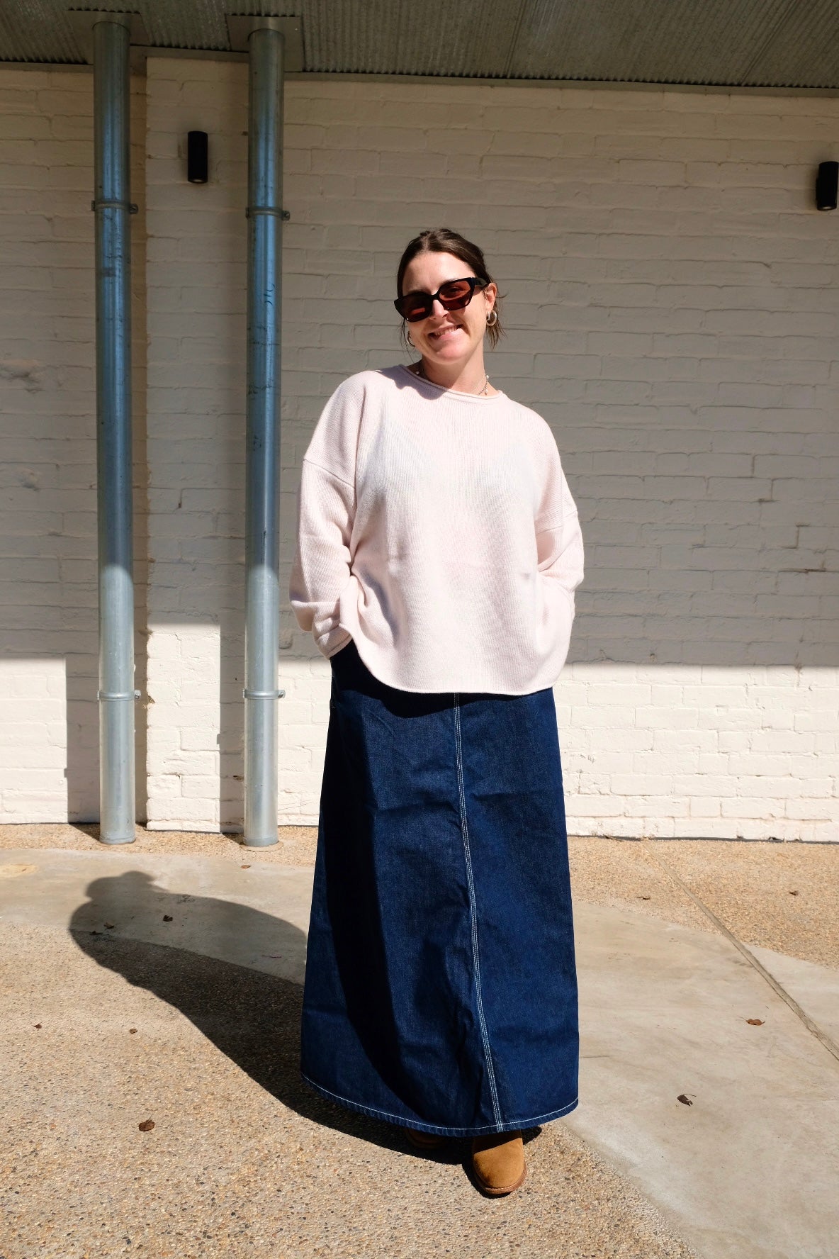 Lambswool Jumper - Rose
