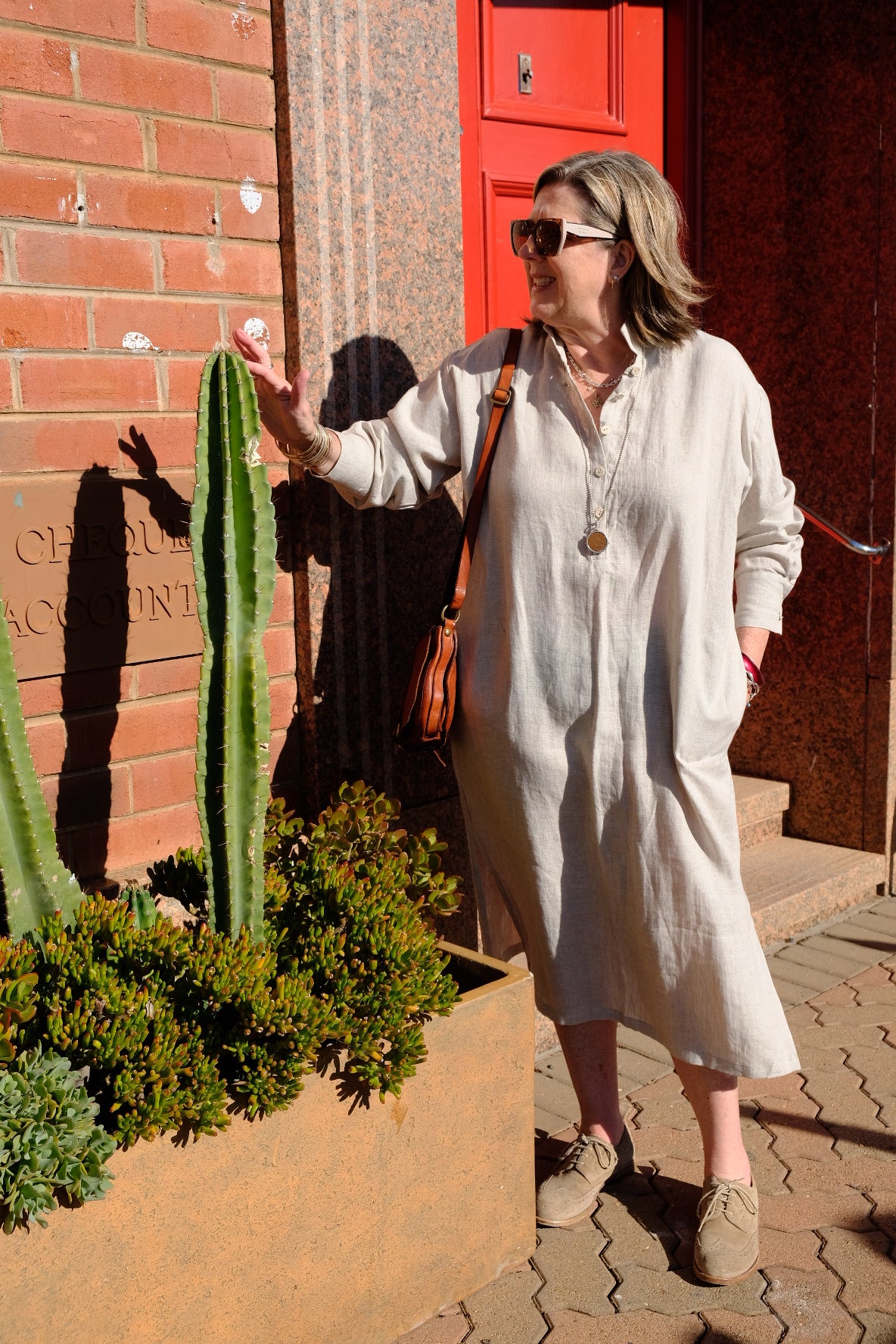 Stefania Dress - Natural