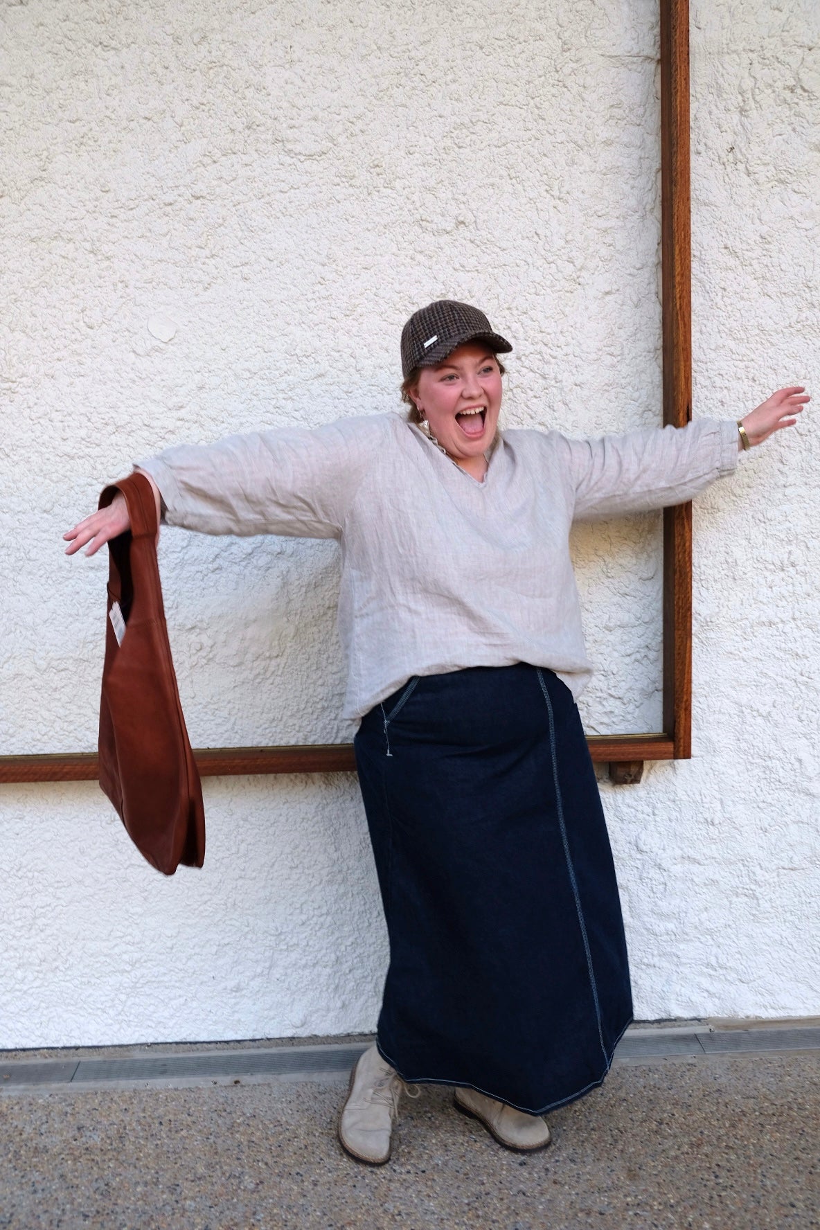 Piper Skirt - indigo denim