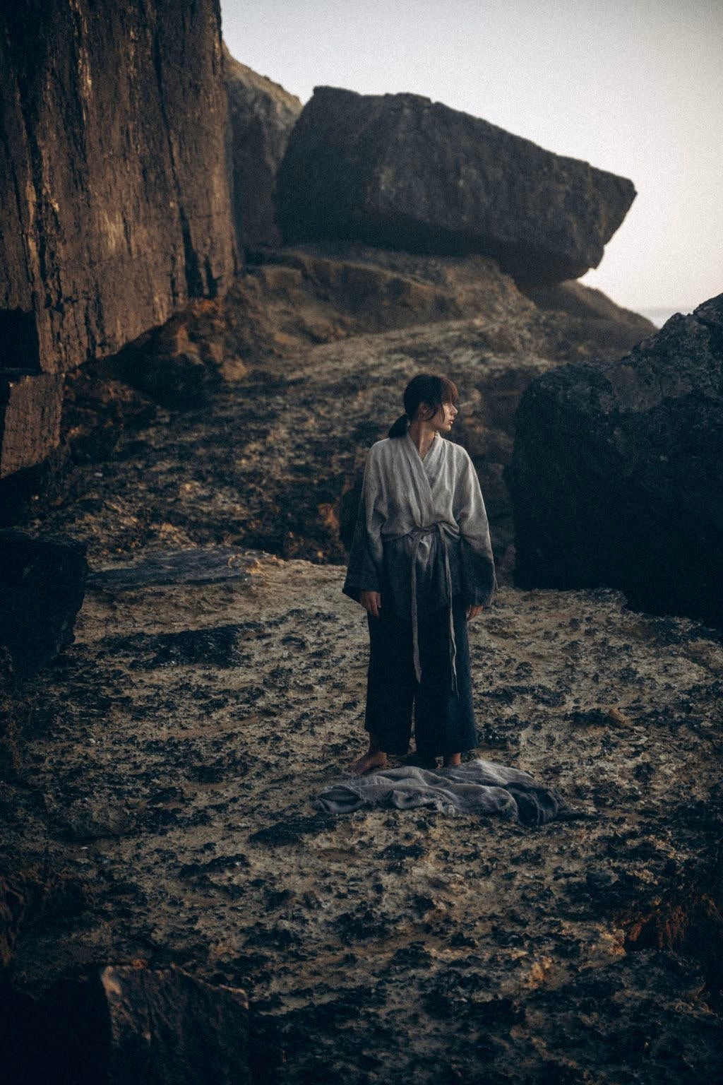 Sabina Kimono - cool tones