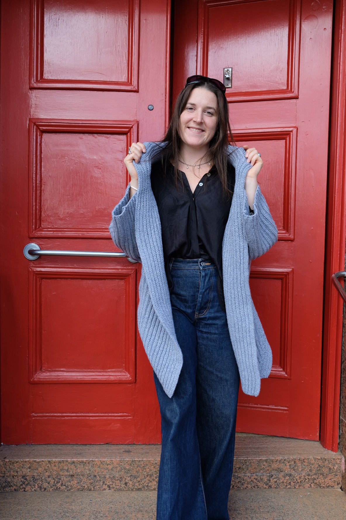 Gusty Wool Jacket - Light Denim