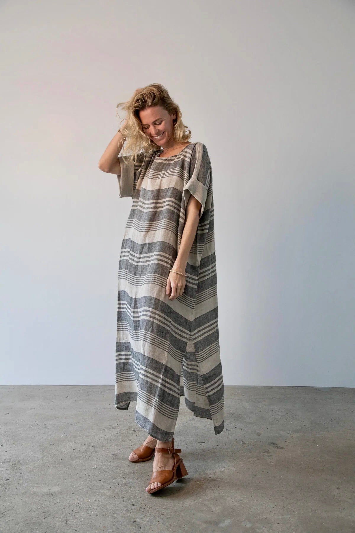 Vestito Wow - Tela Moma - Naturale