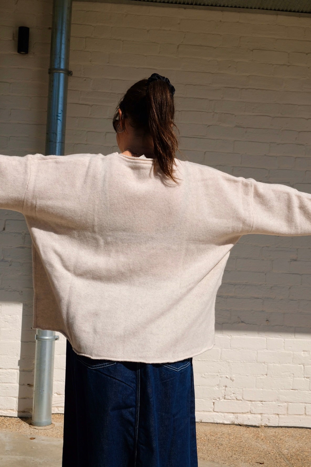 Lambswool Jumper - Oatmeal