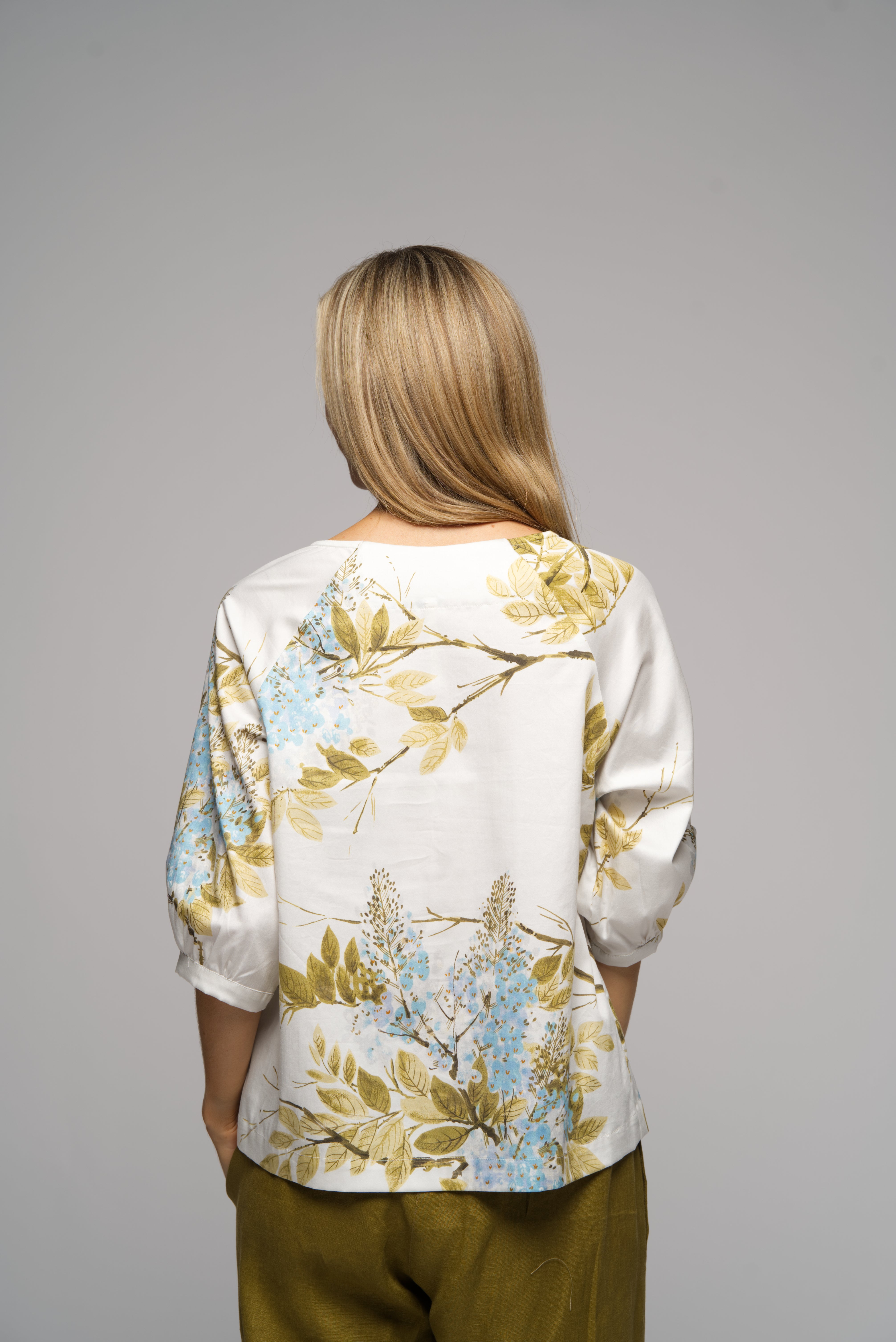 Wisteria Long Sleeve - Cotton Poplin