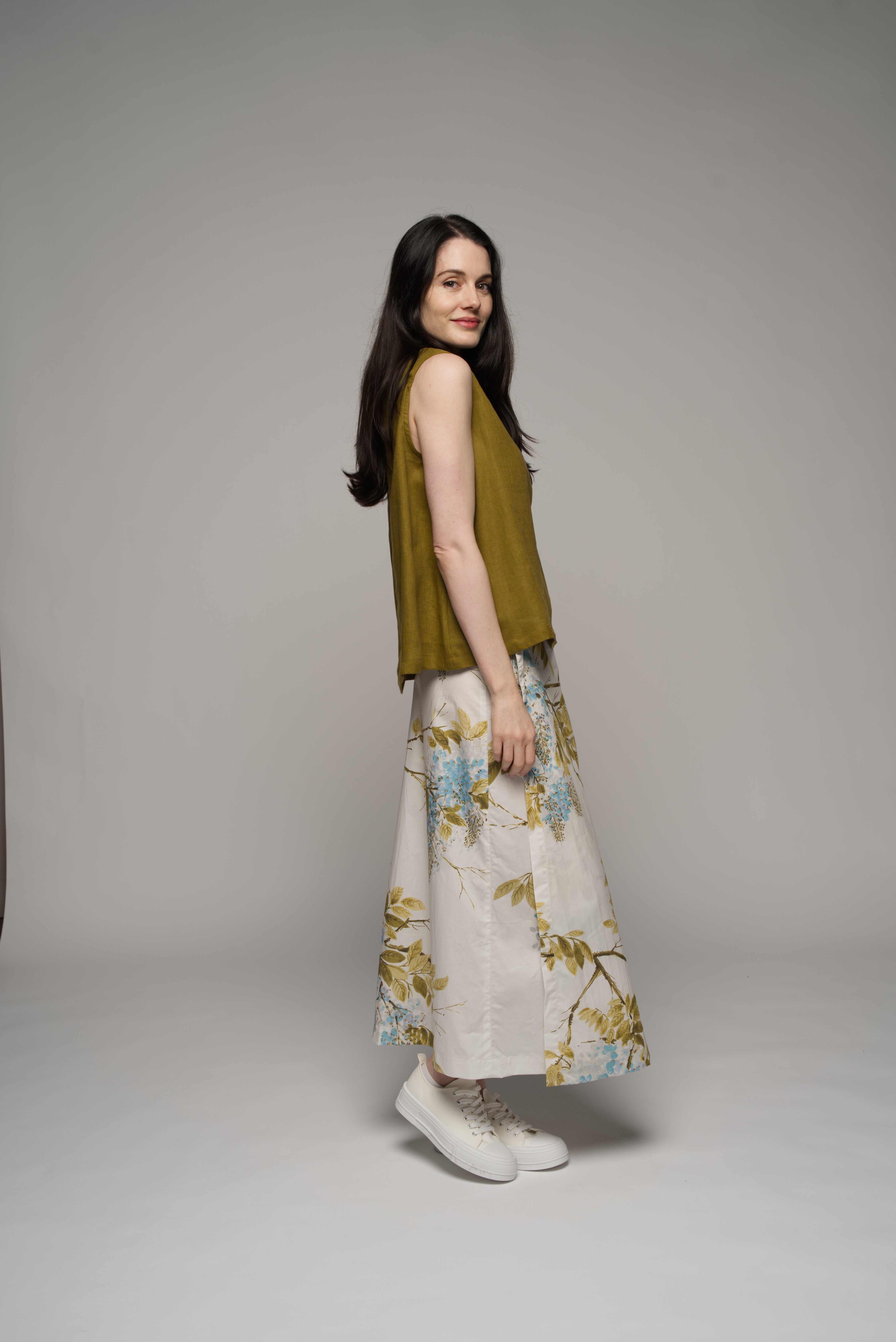 Wisteria Skirt - Cotton Poplin