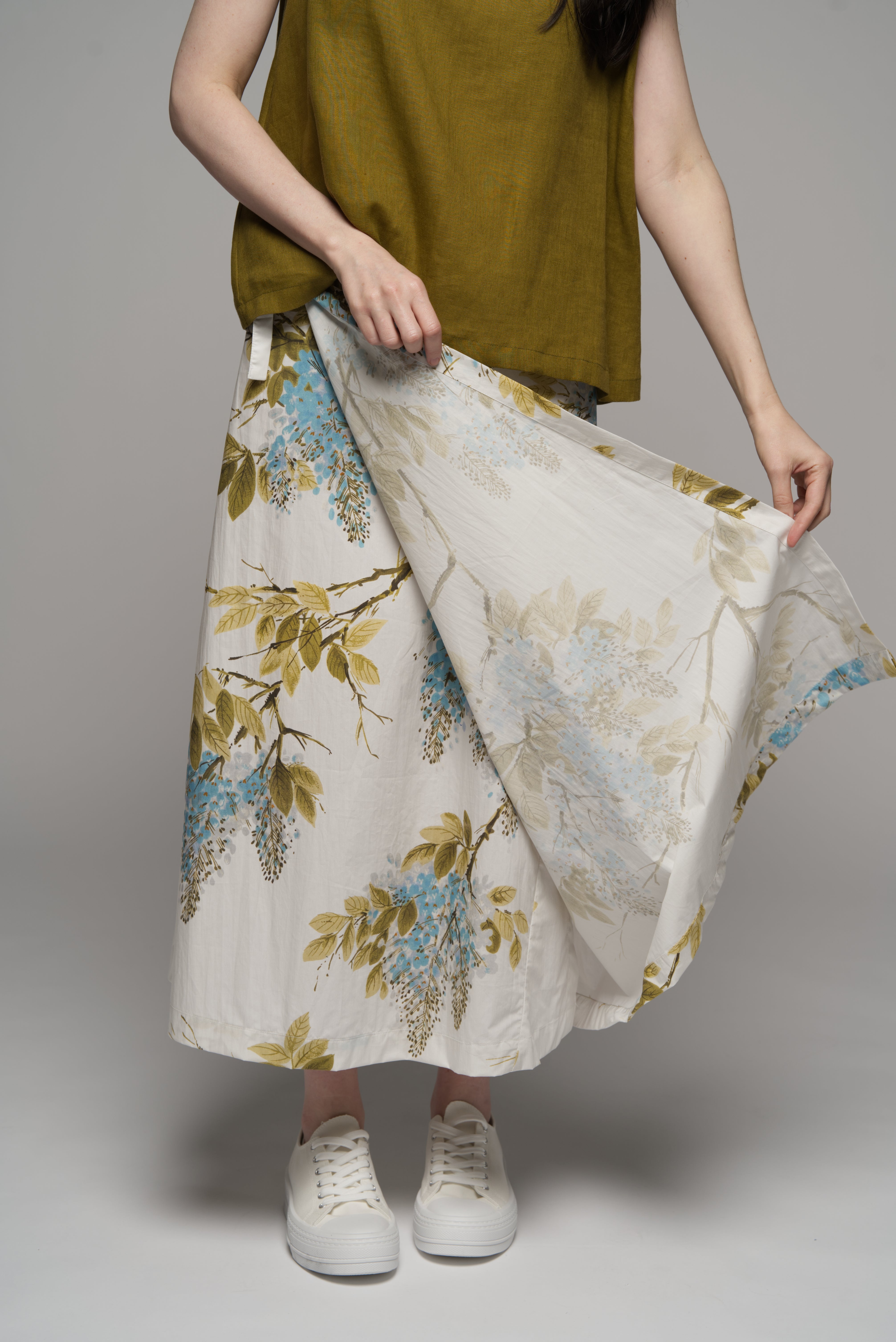Wisteria Skirt - Cotton Poplin