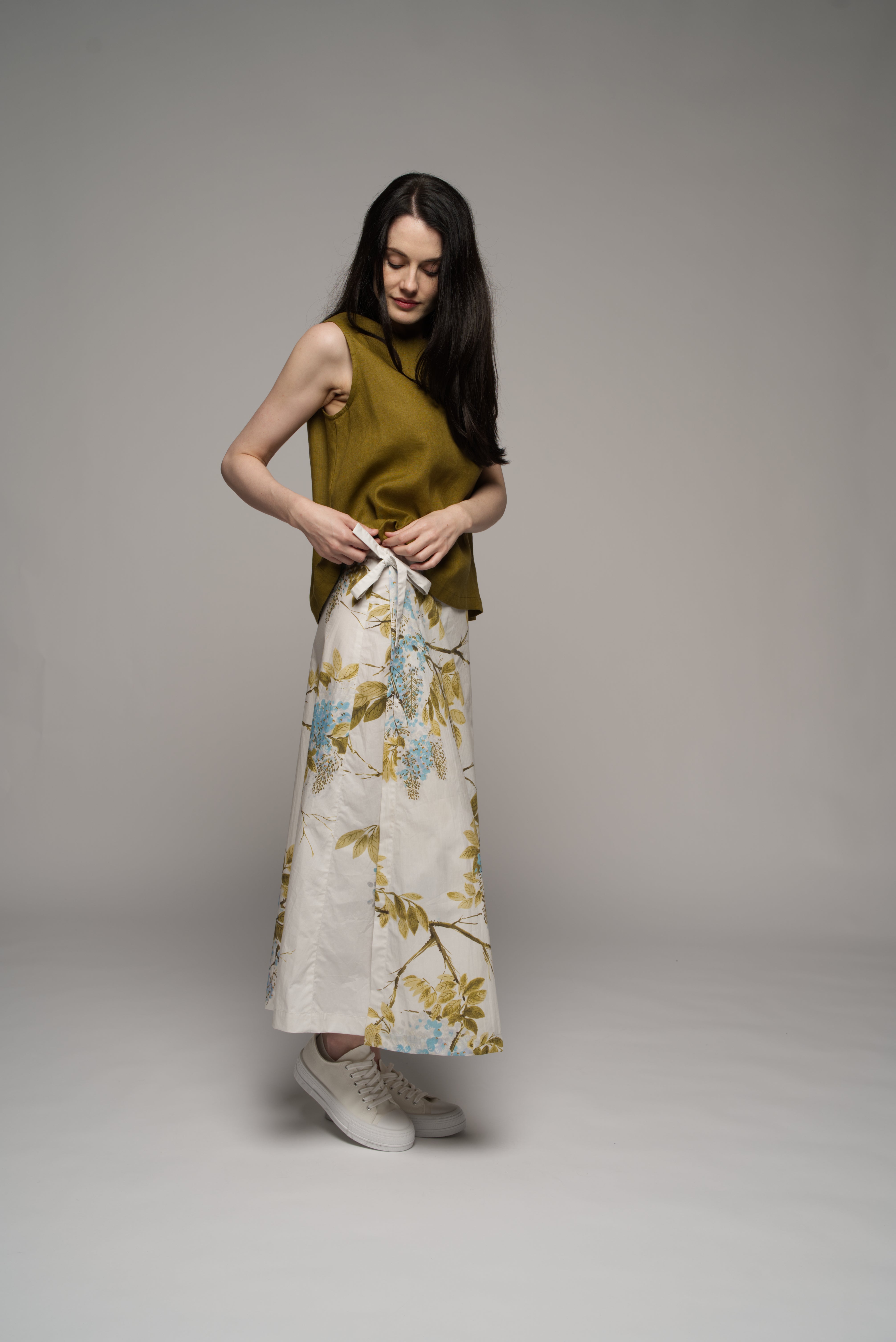 Wisteria Skirt - Cotton Poplin
