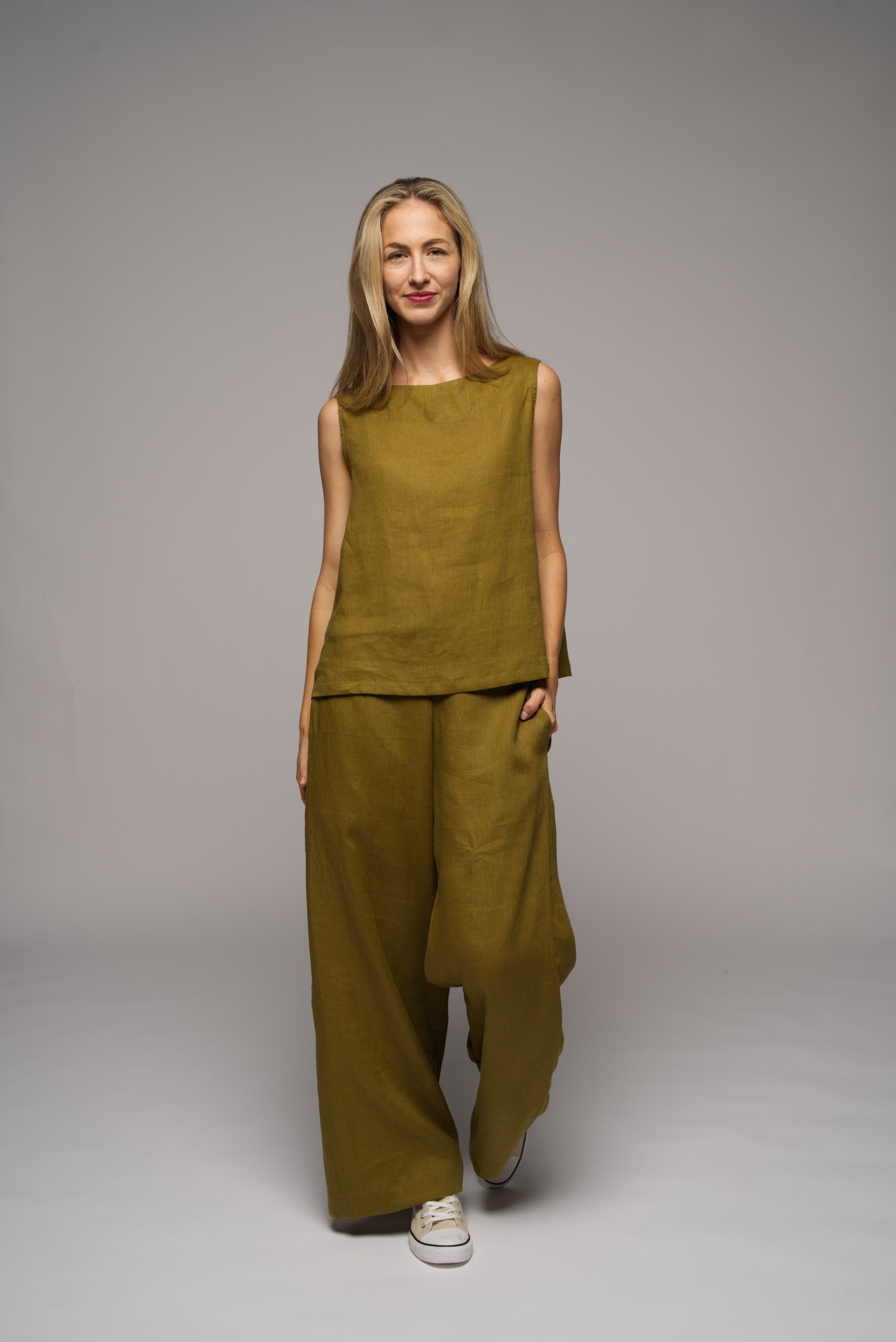 Armani Pant - Olive