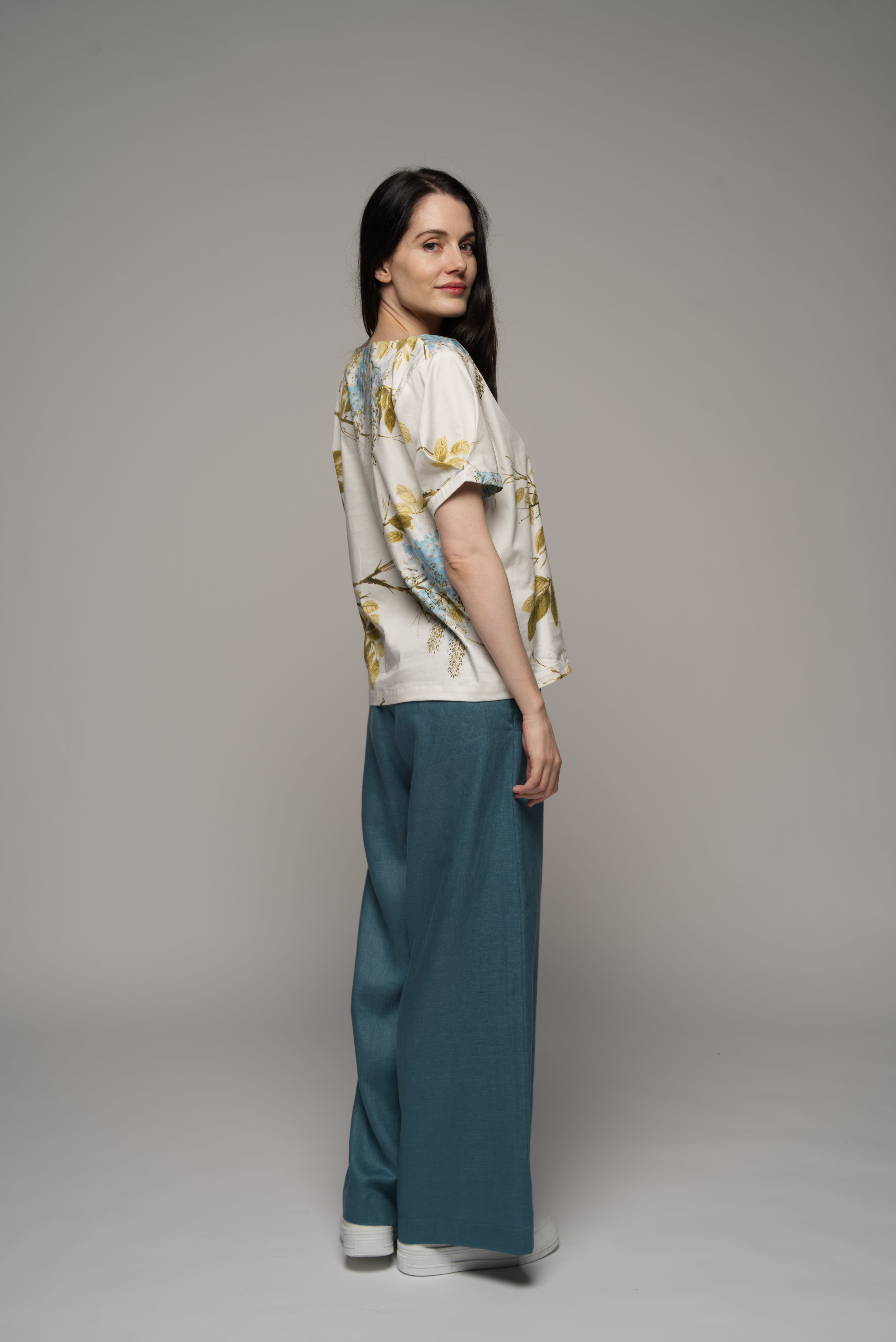 Wisteria Short Sleeve - Cotton Poplin