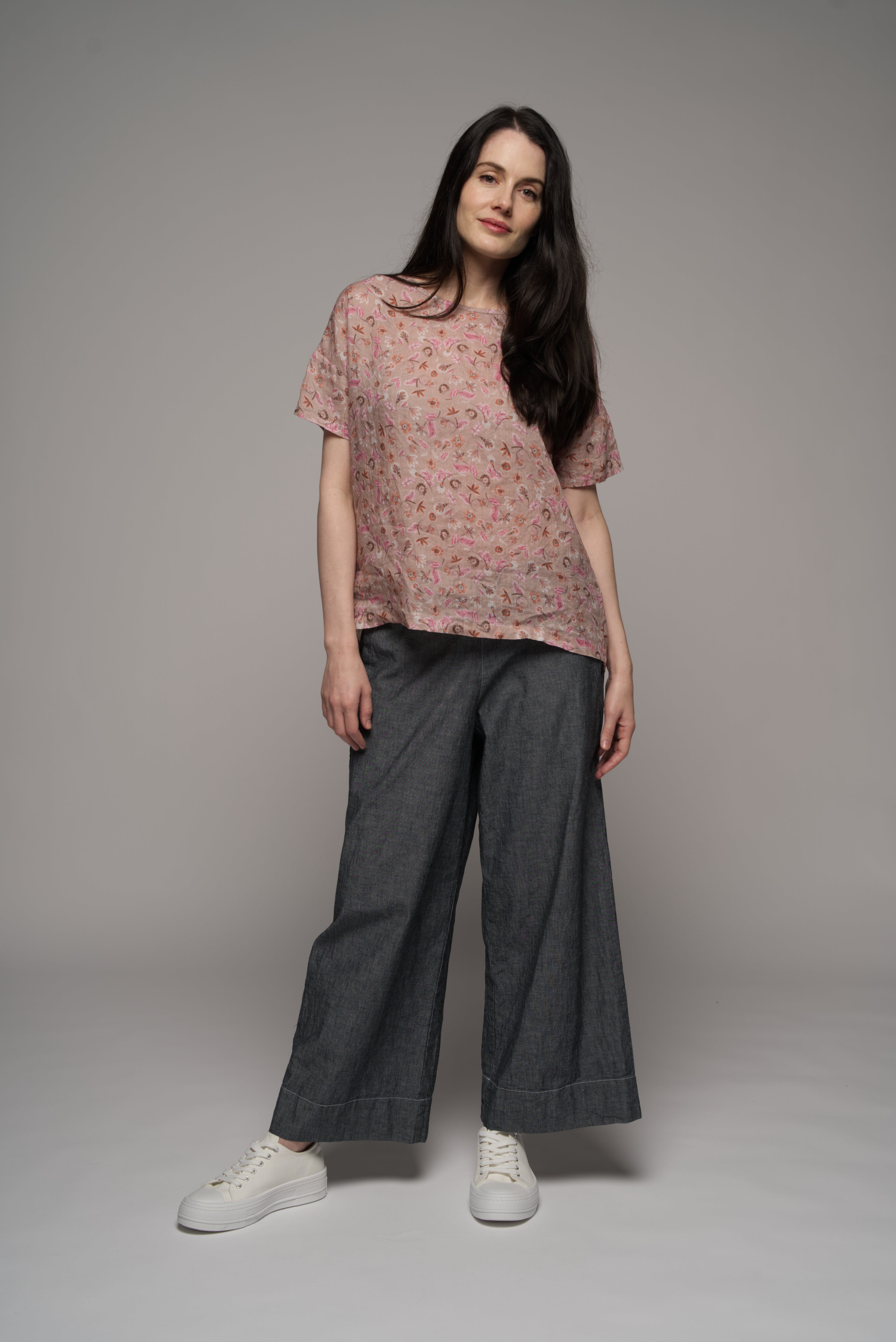 Versace Top - Floral Print