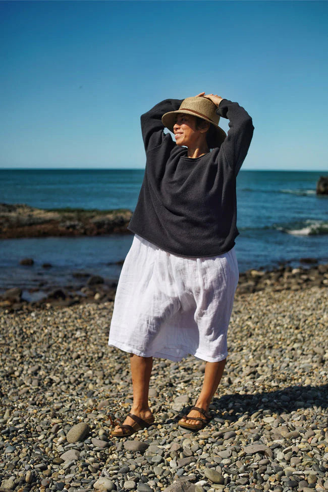 Lambswool Jumper - Indigo