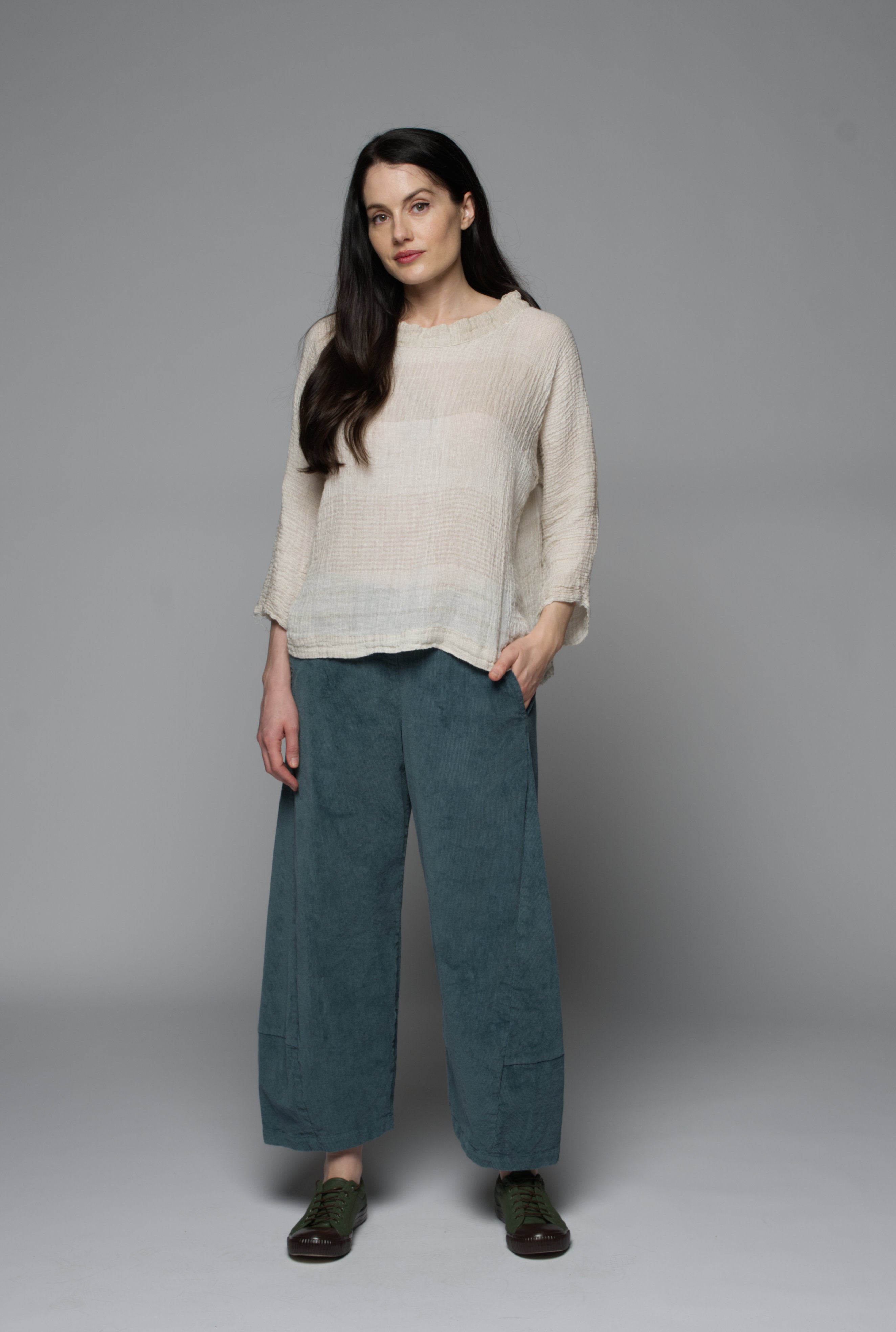 Matilda - natural gauze linen
