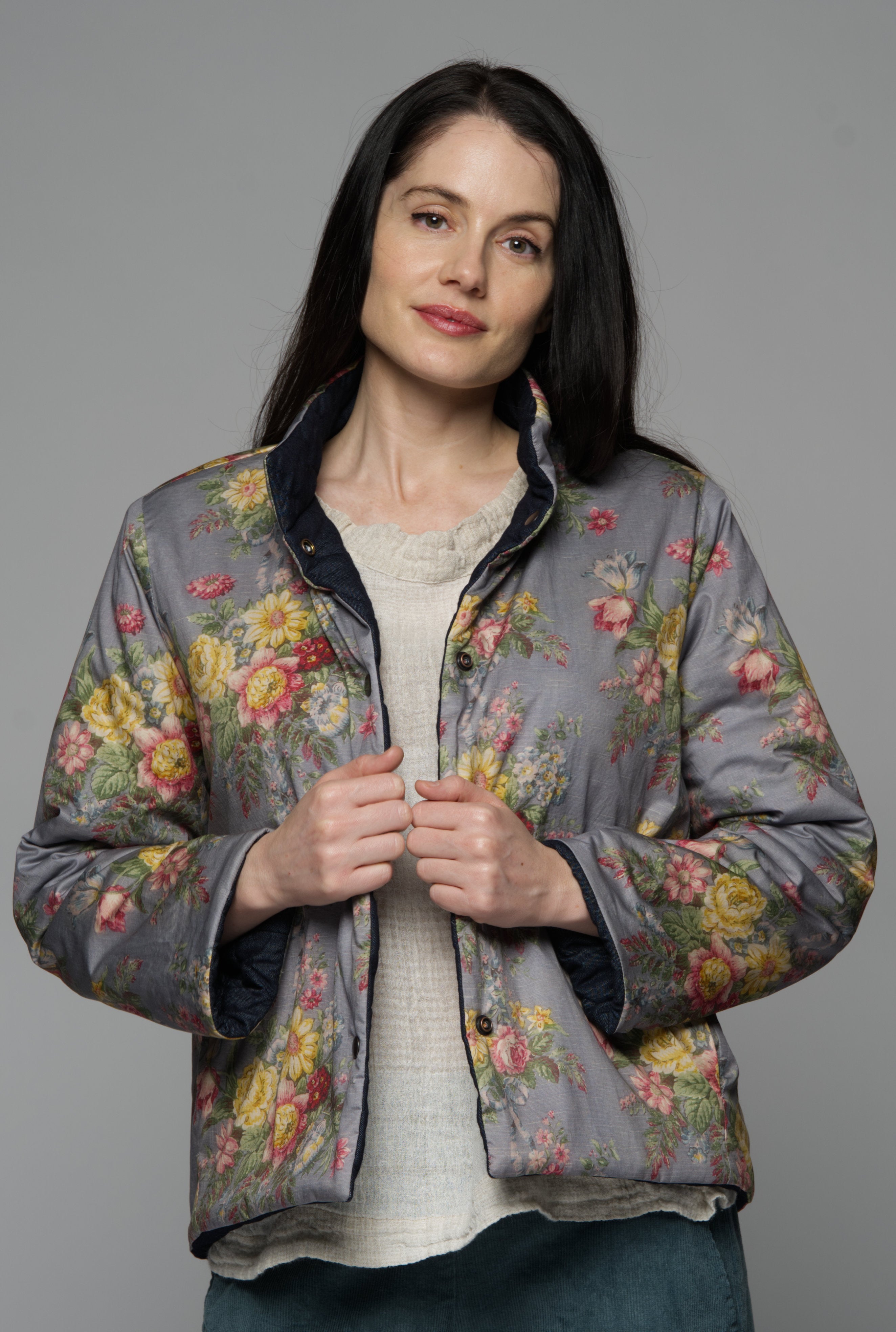 Reversible Puffer Jacket - Posy
